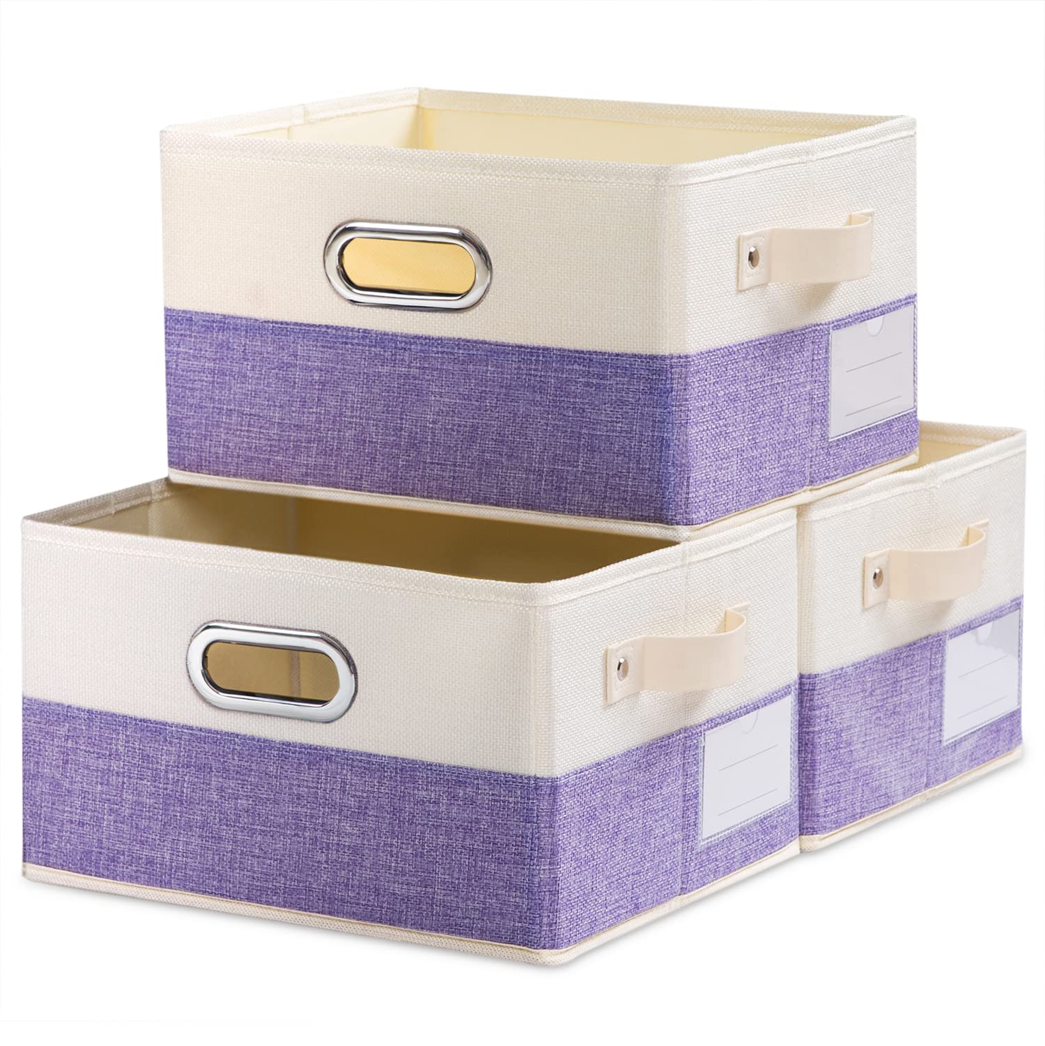 Fodable Storage Bins for Closet [3 (3 Count)