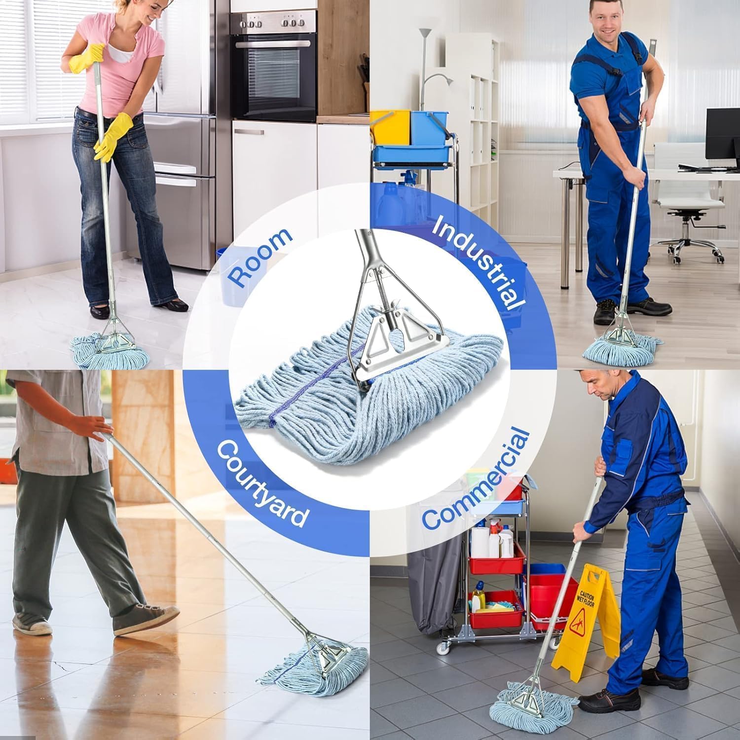 Commercial Mop Handle Heavy Duty