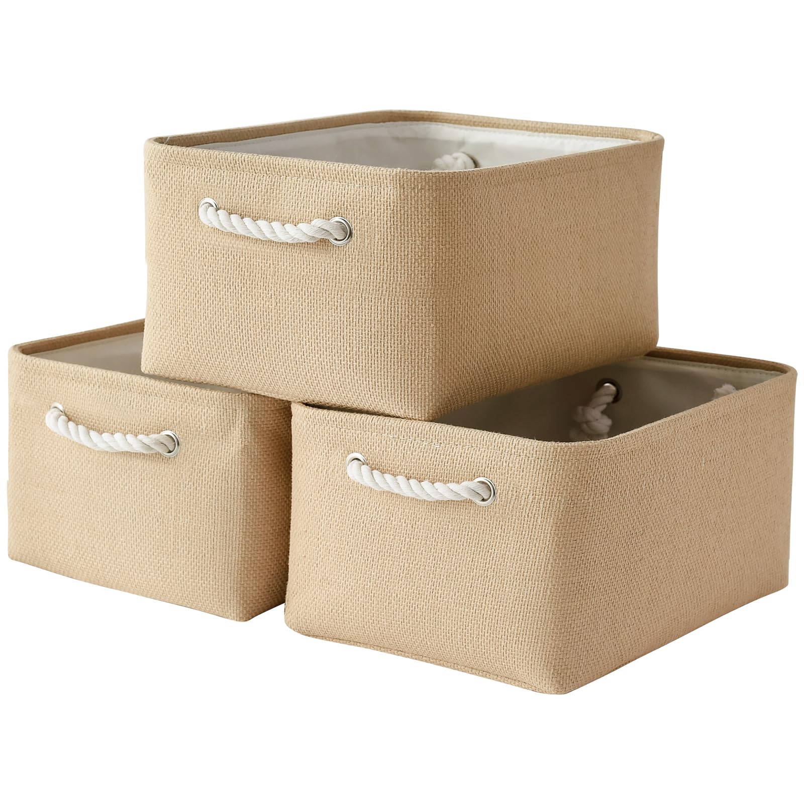 Organization and Storage Bin for Shelves (3 Count)