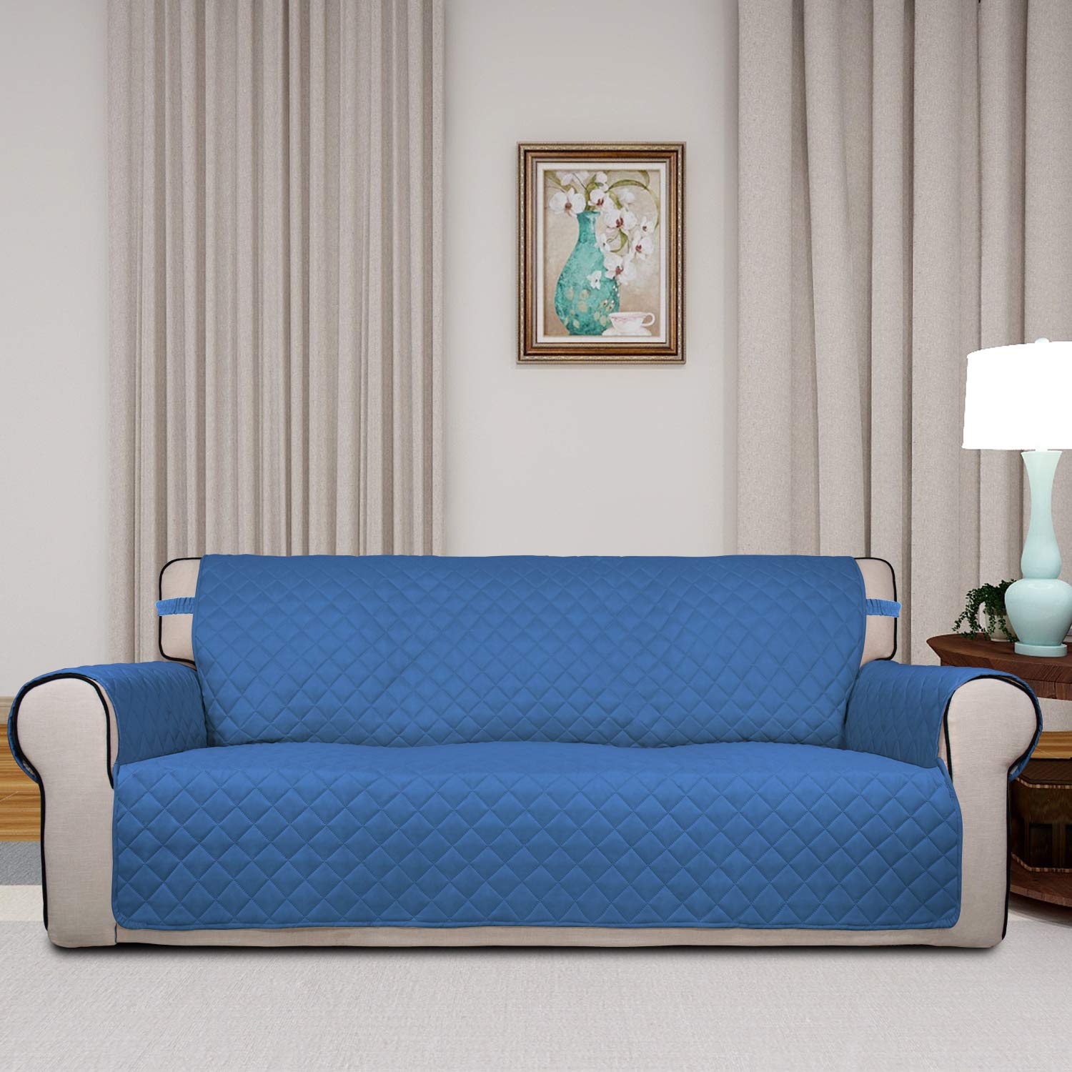 Reversible Quilted Sofa Cover Dog Couch Covers for Sofa