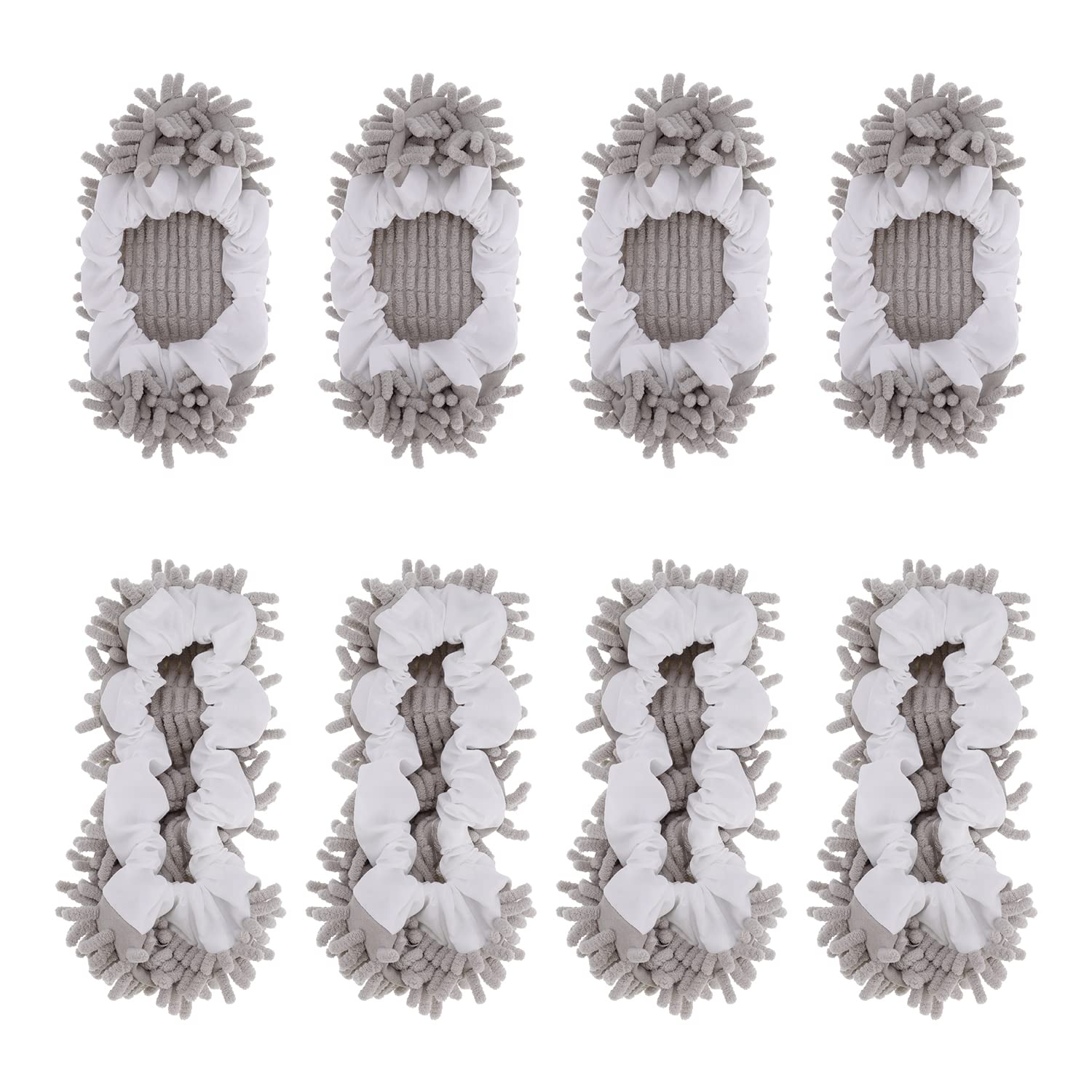 8 Pcs Mop Slippers Socks Floor Cleaning (8 Count)