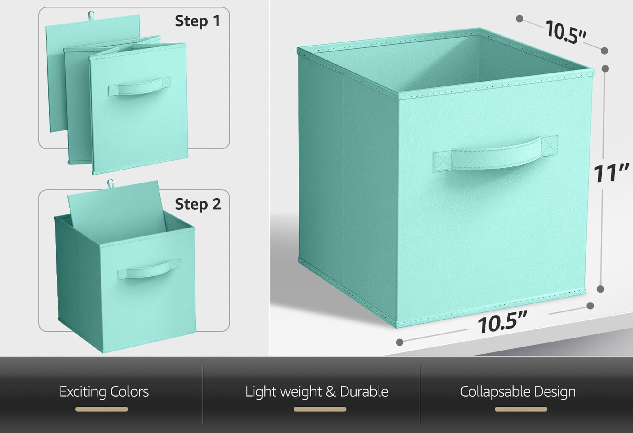 Storage Cubes (6 Count)