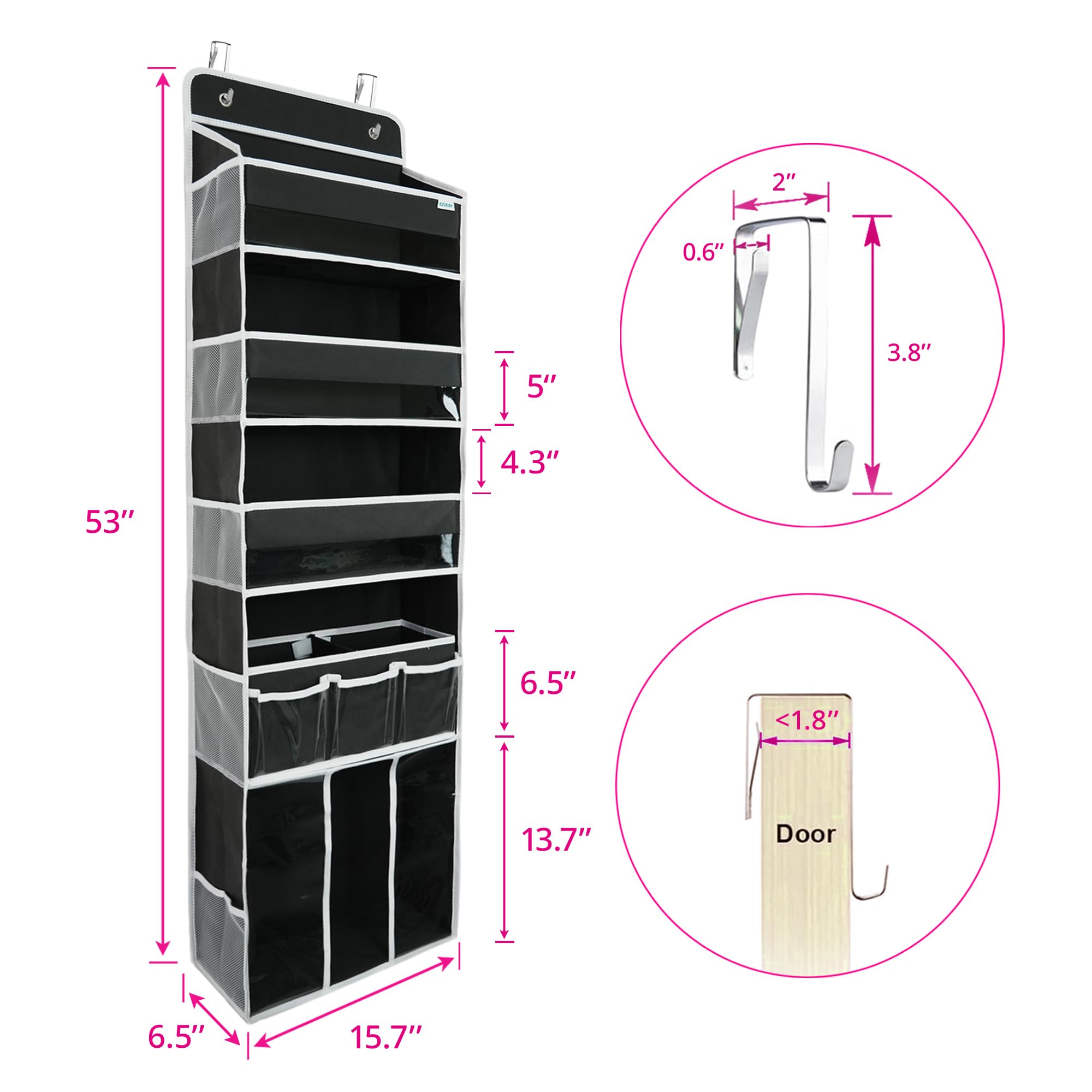 Door Hanging Storage Organizer