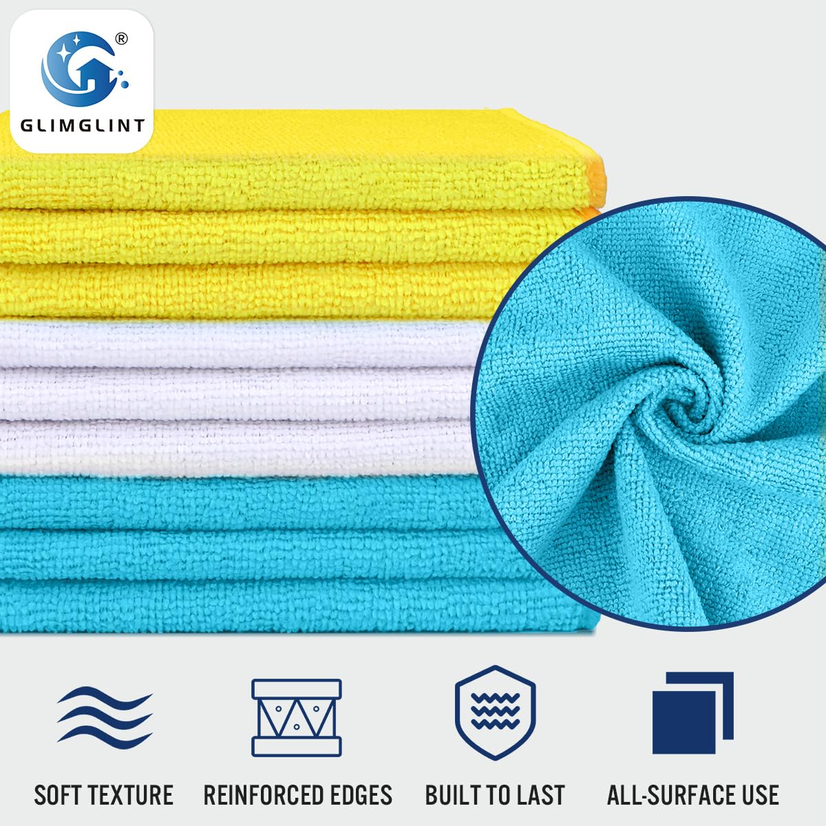 Microfiber Cleaning Cloth (150 Count)