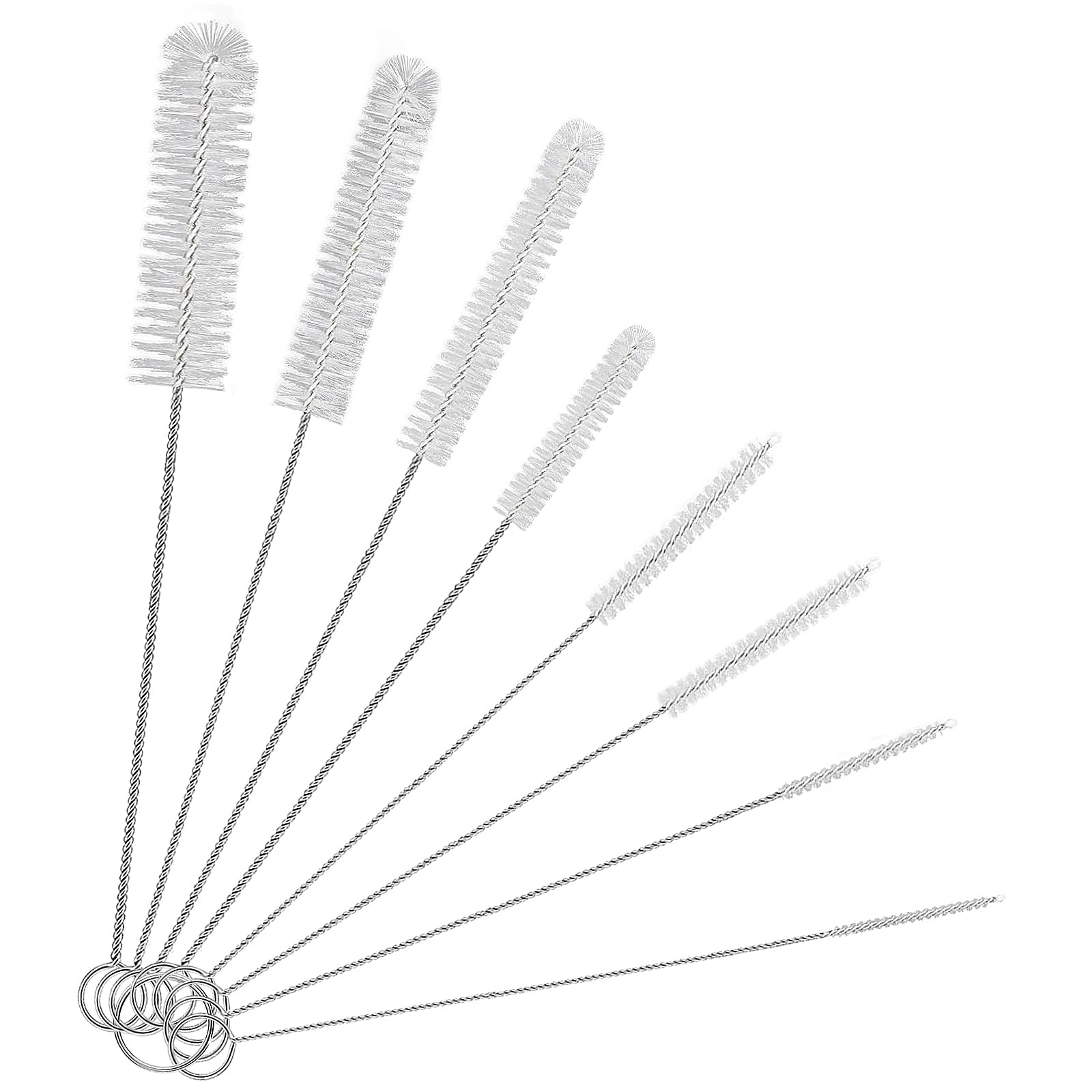 8 Pack Straw Brush Cleaner with Different Diameters (8 Count)
