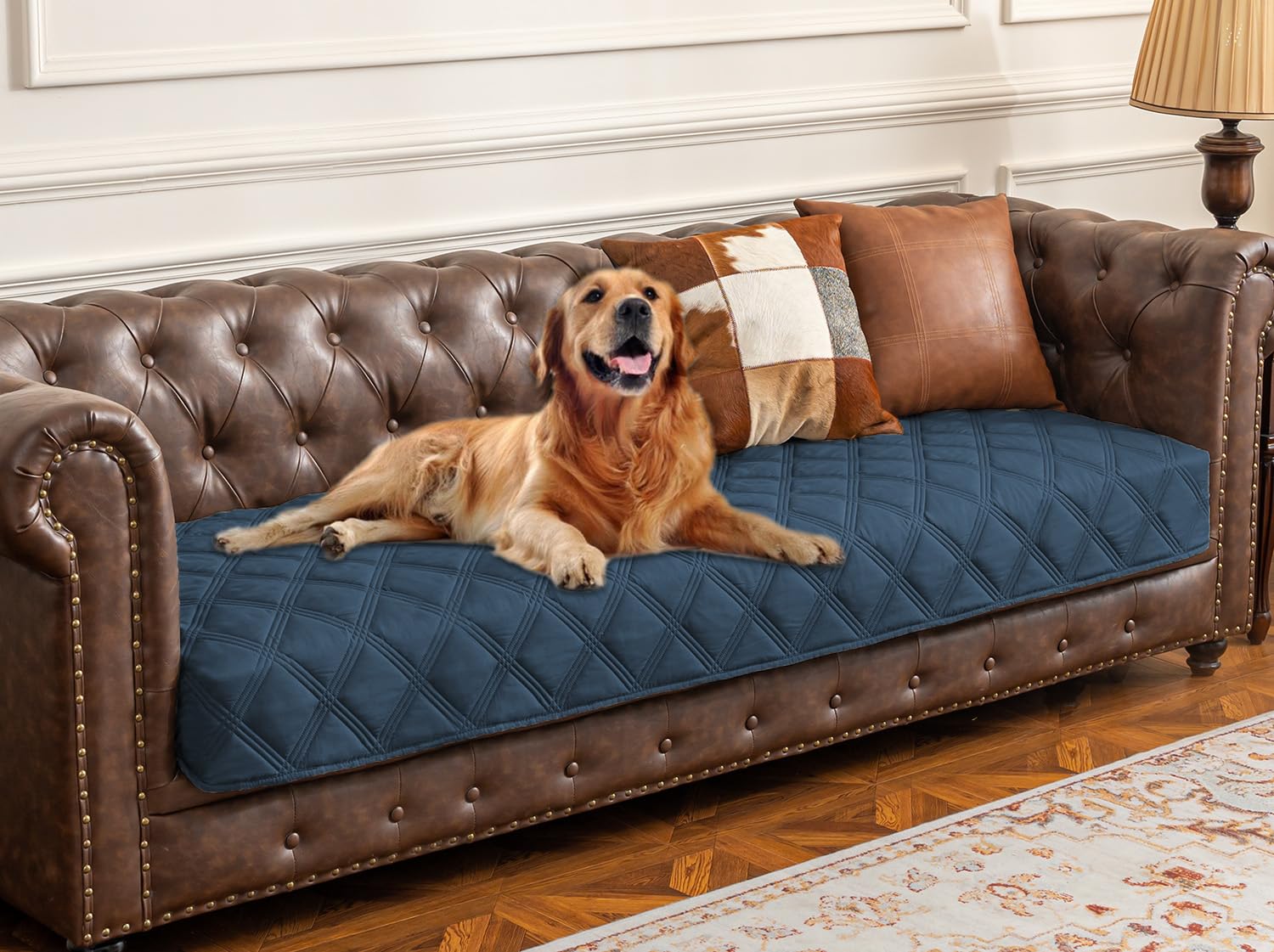 Waterproof Dog Bed Cover Pet Blanket with Anti