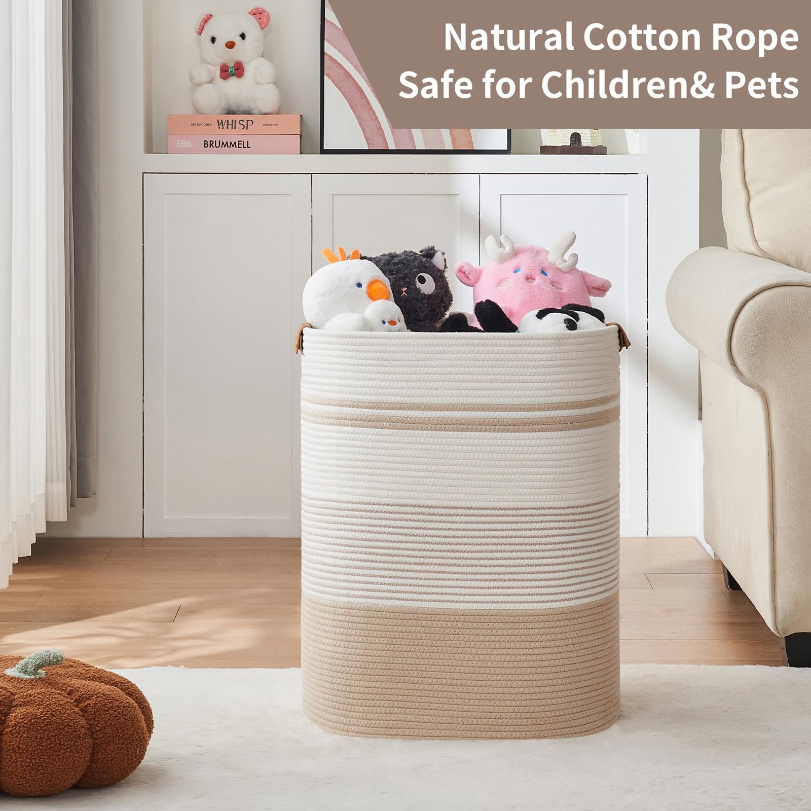 Laundry Basket with Handles