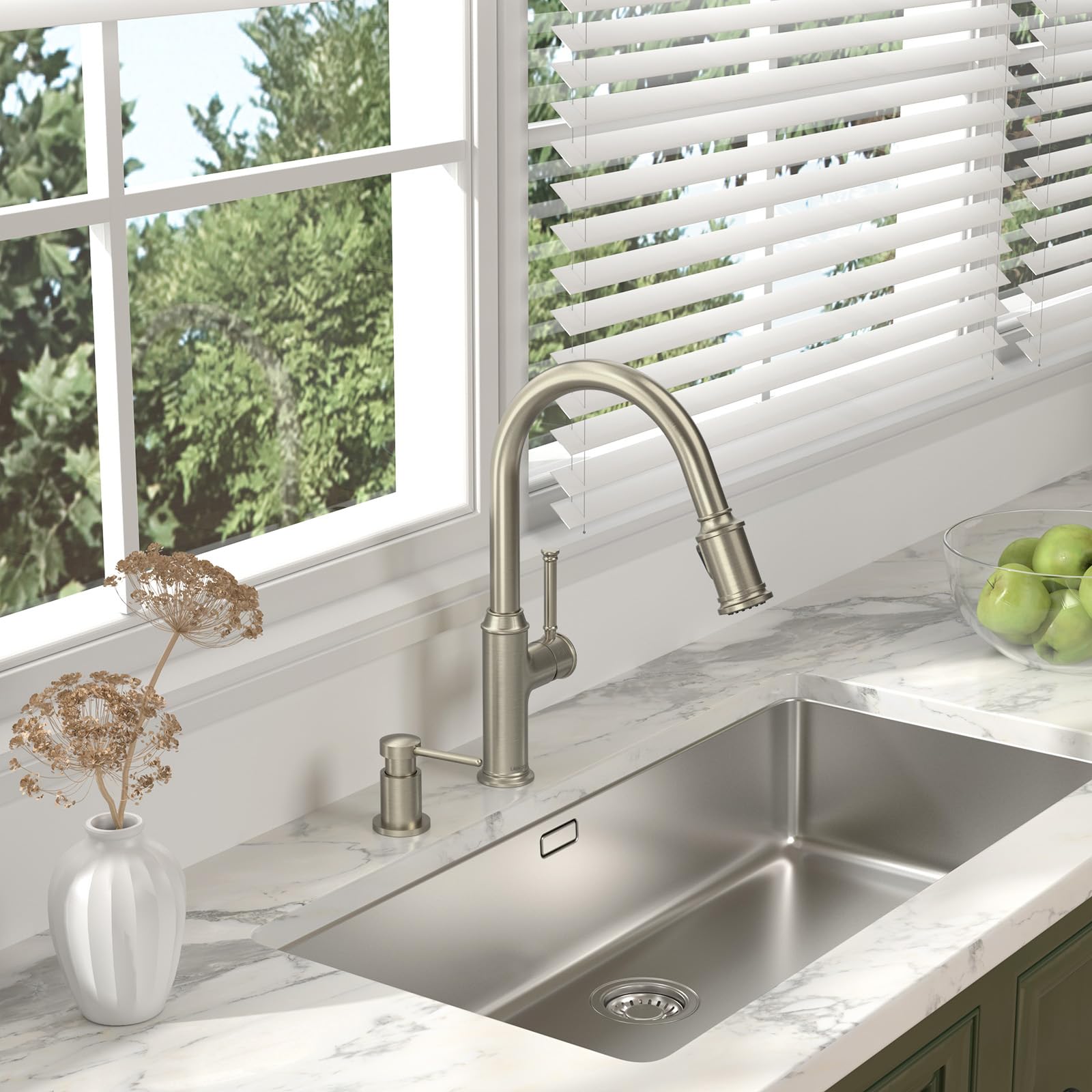 Soap Dispenser for Kitchen Sink (18 Ounce)