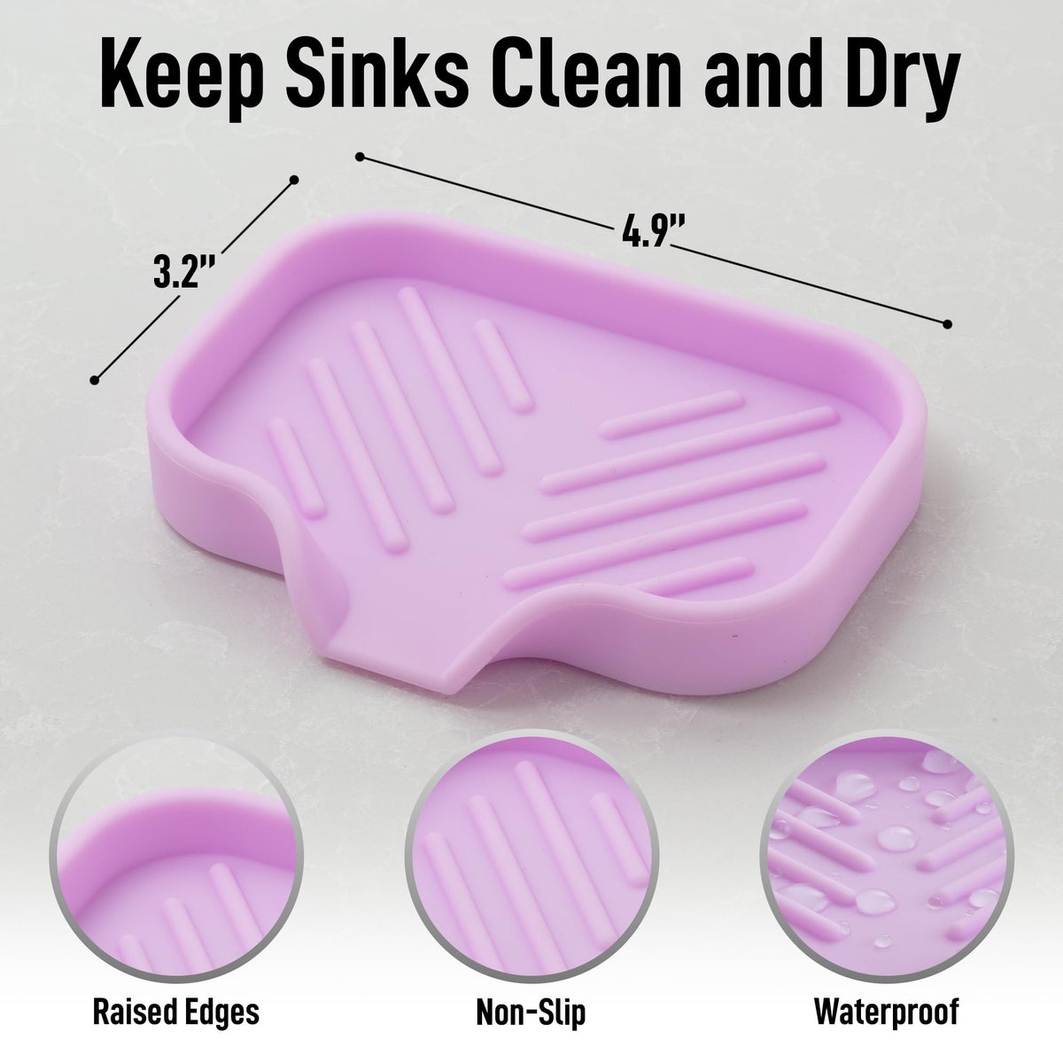 Small Silicone Sponge Holder