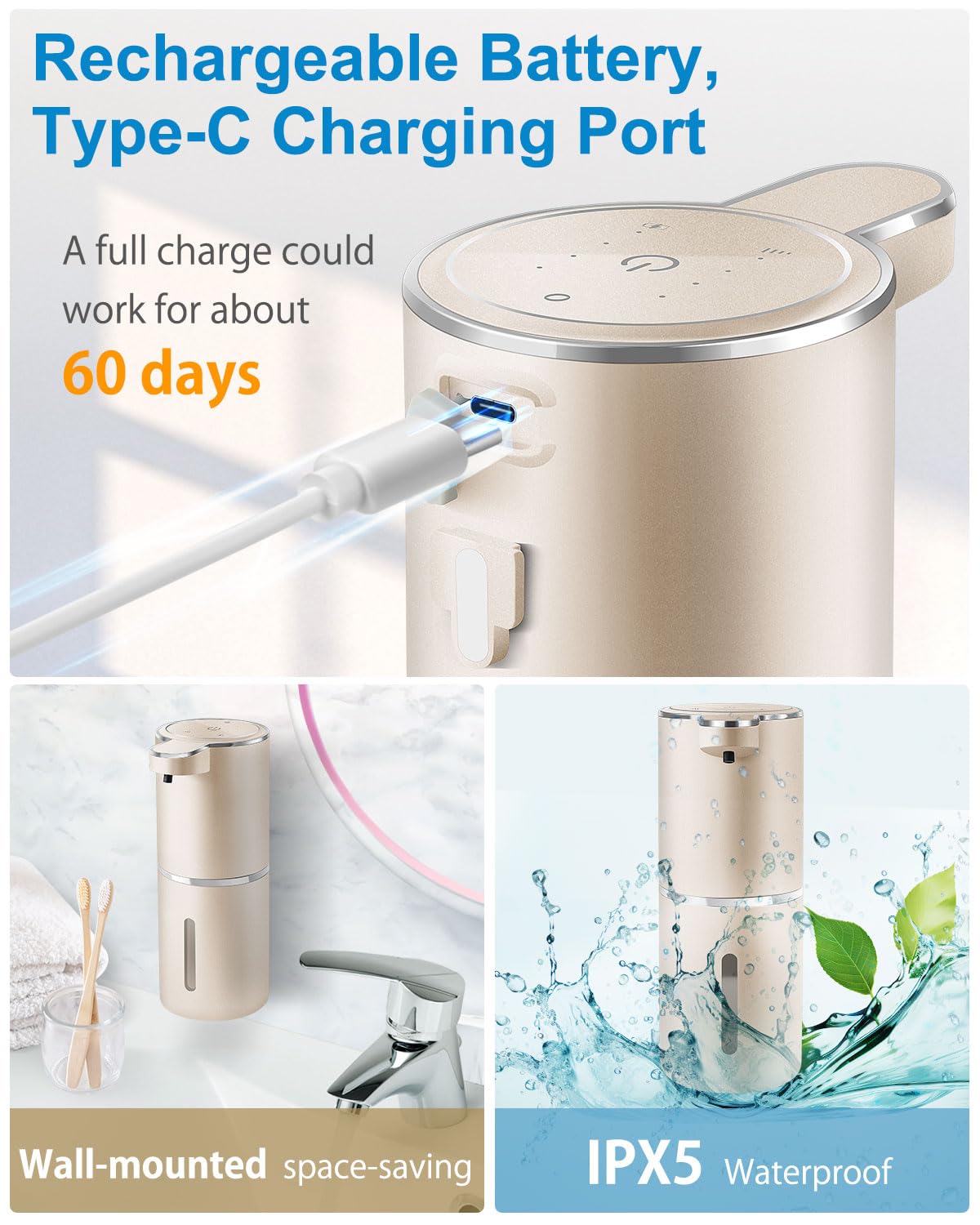 Automatic Foaming Soap Dispenser
