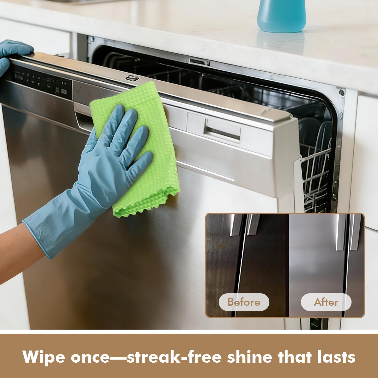 Microfiber Glass Cleaning Cloth 12PK (12 Count)