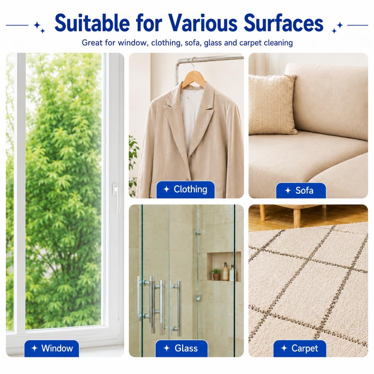 Microfiber Steam Cleaner Cloth Covers for Handheld Steam Cleaner