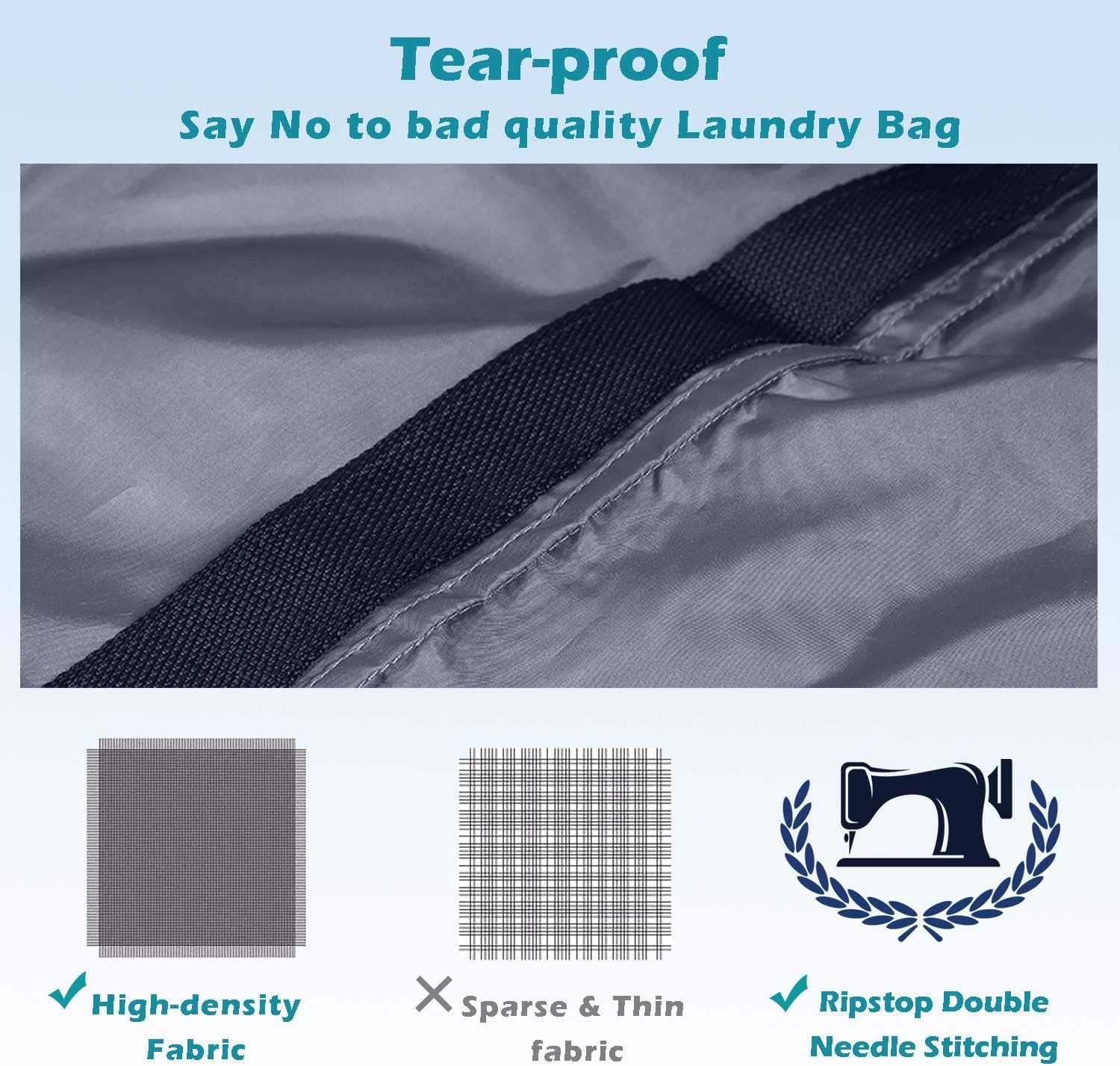 Heavy Duty Laundry Bag (2 Count)