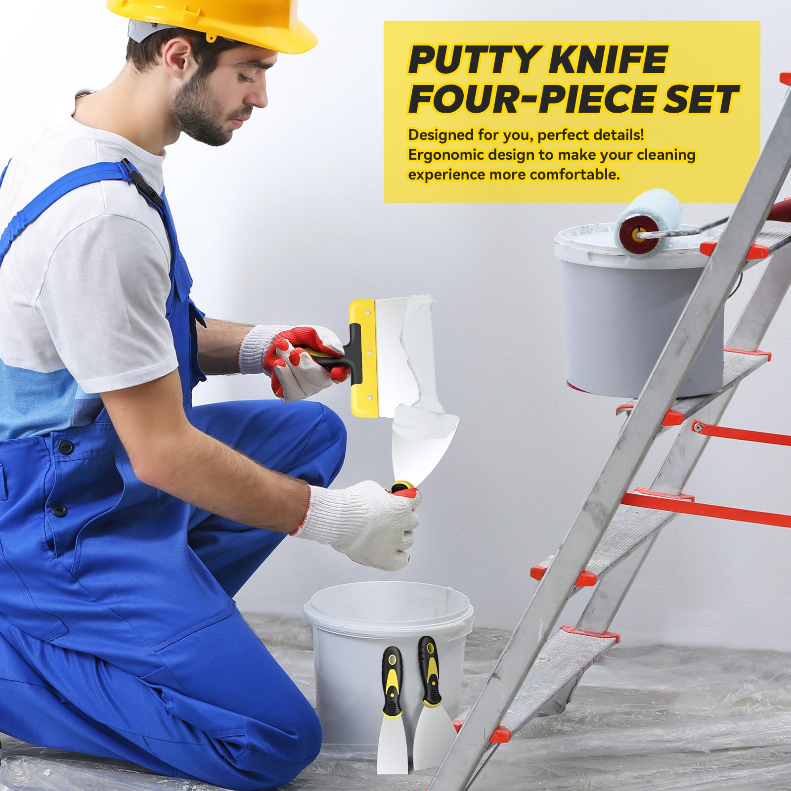 Putty Knife Set (4 Count)
