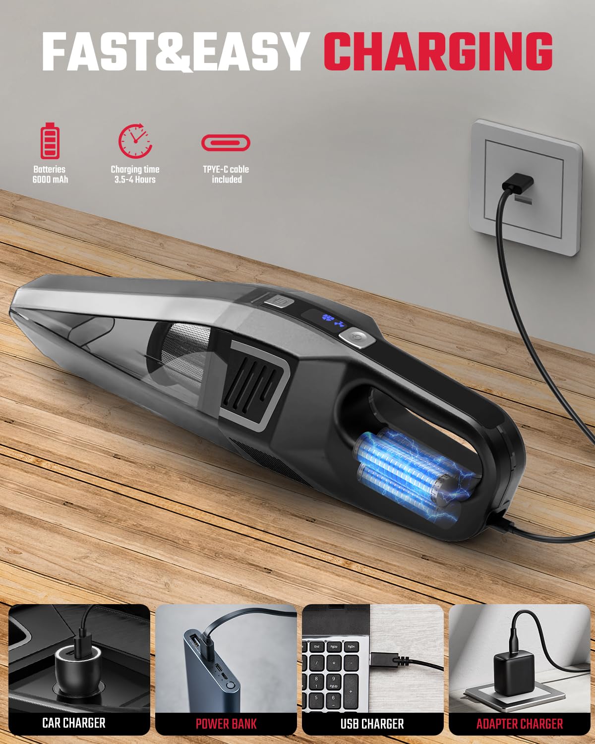 Handheld Vacuum Cordless