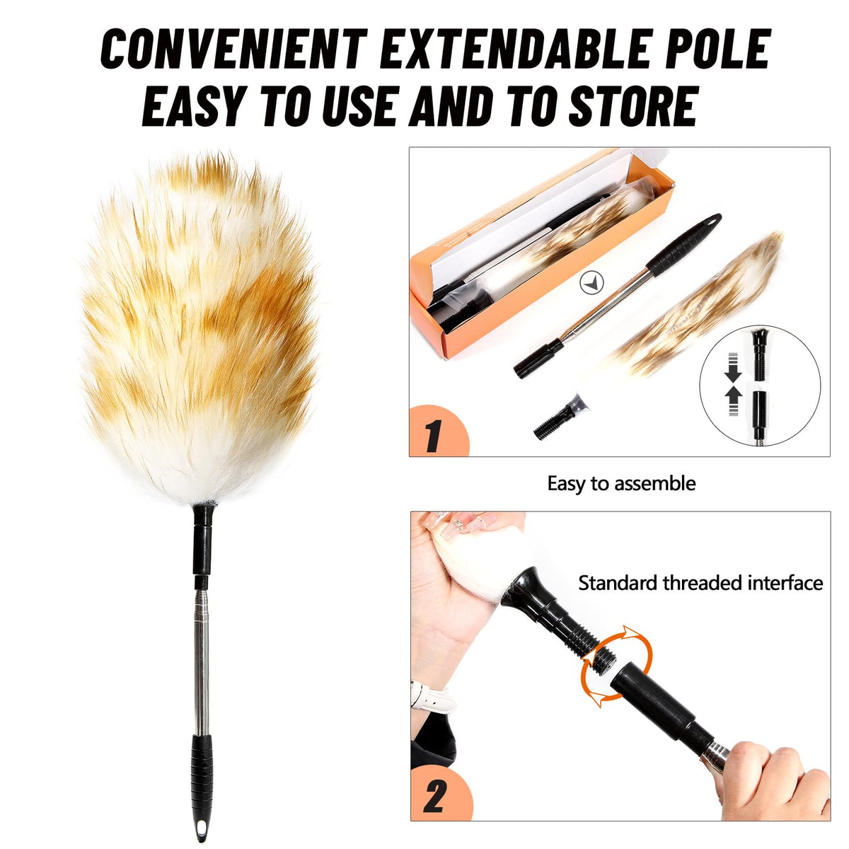 Extendable Lambswool Duster