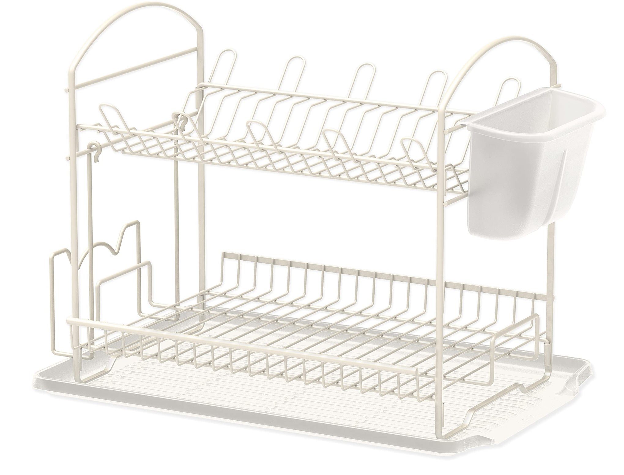2 Tier Dish Rack with Drainboard