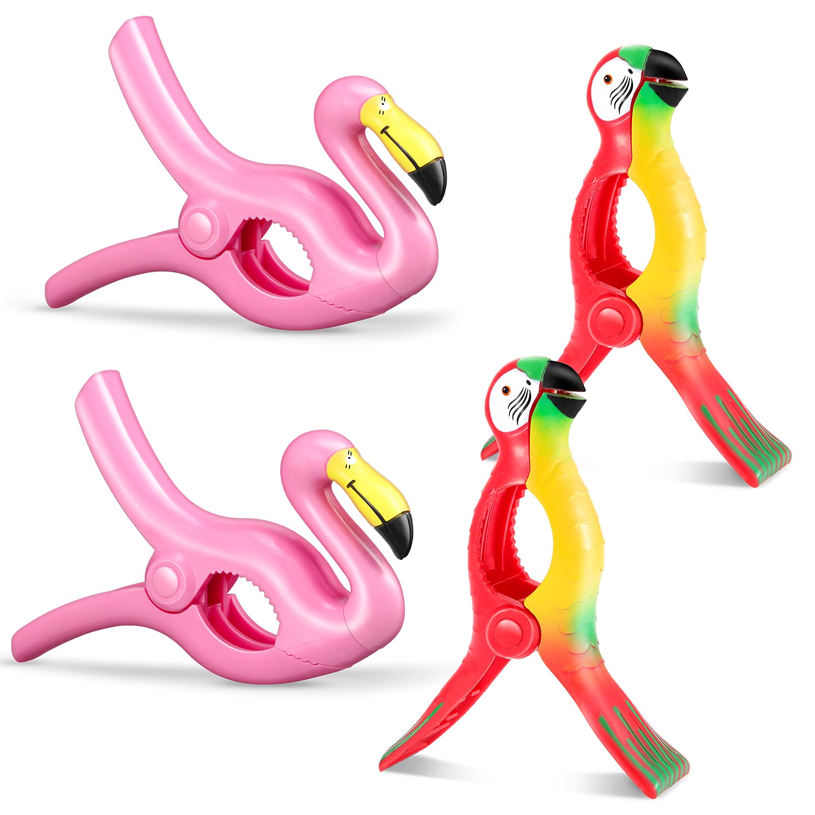 4 Pcs Beach Towel Clips (4 Count)