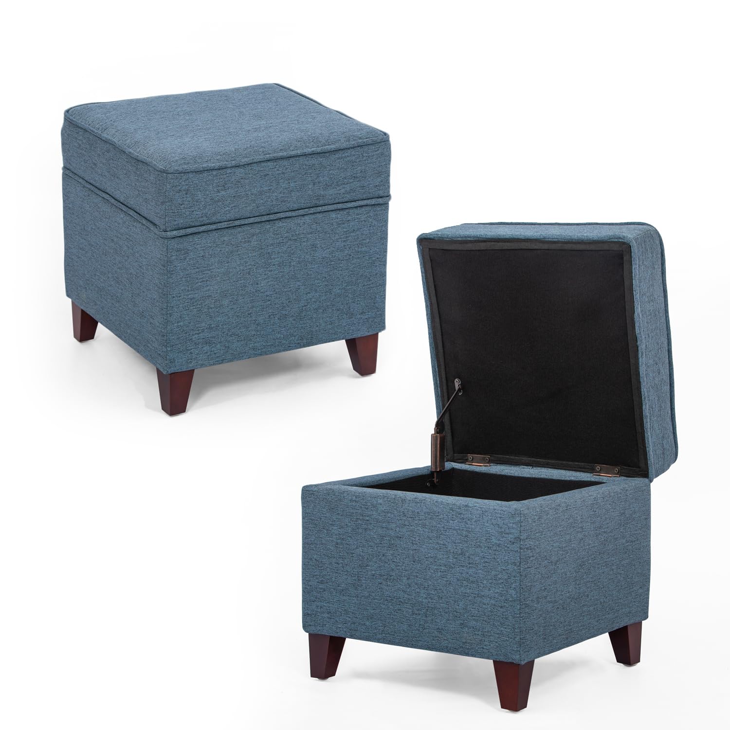 17" Square Ottoman with Storage