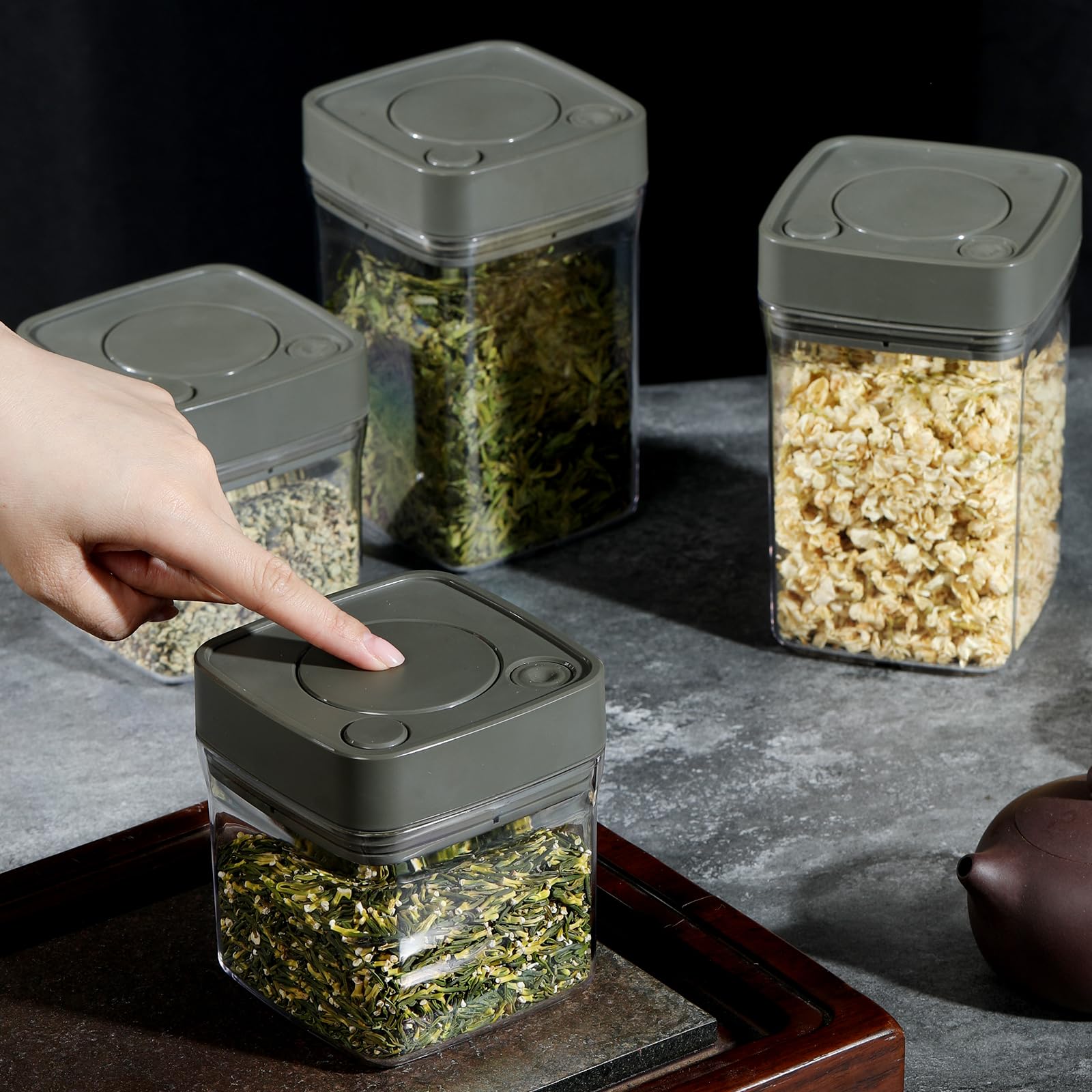 Manual Vacuum Jar With One