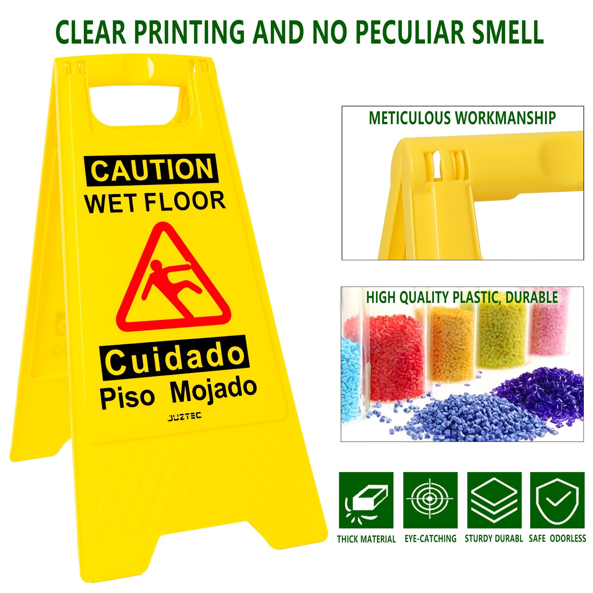 Wet Floor Sign 3 Pack (3 Count)