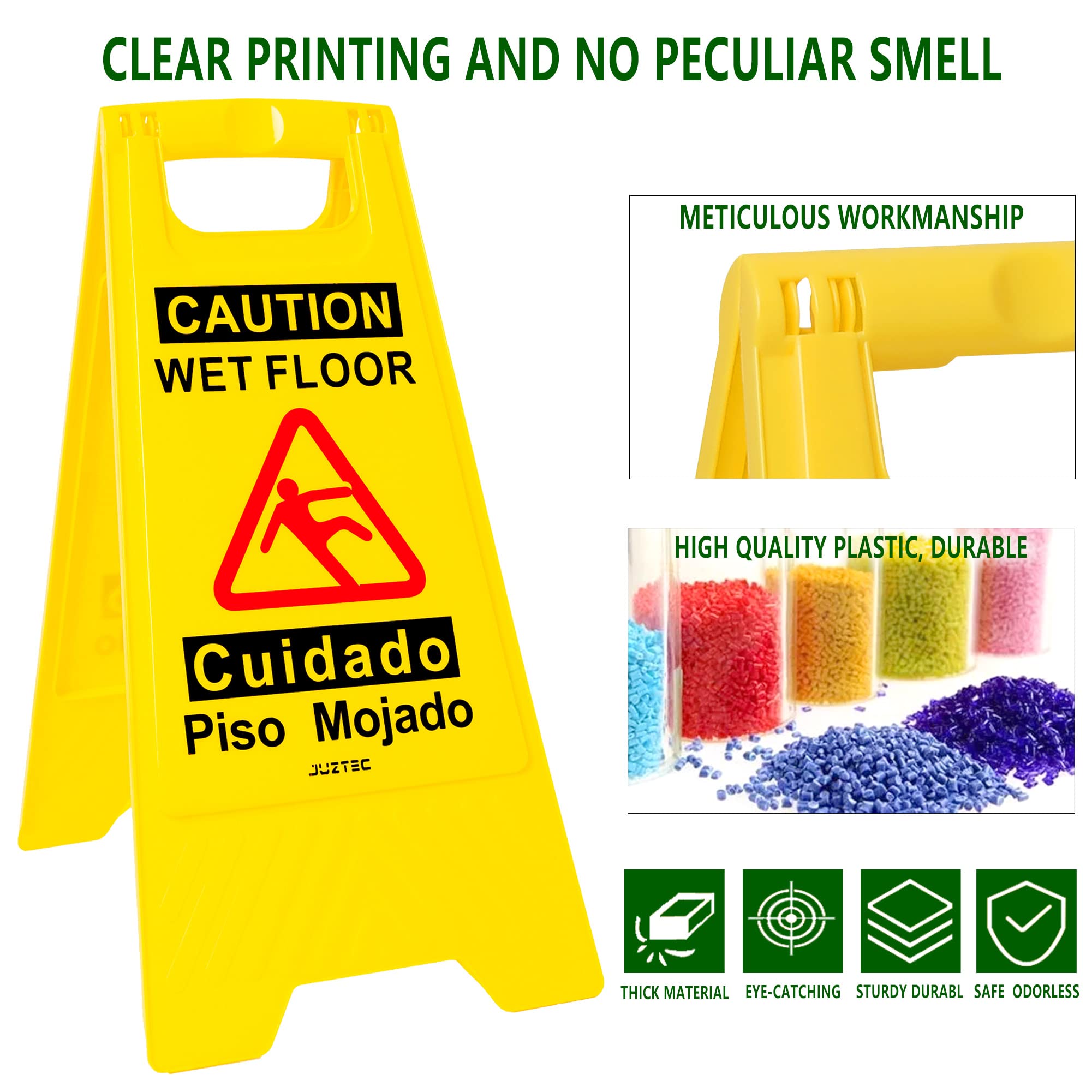 Wet Floor Sign 3 Pack (3 Count)