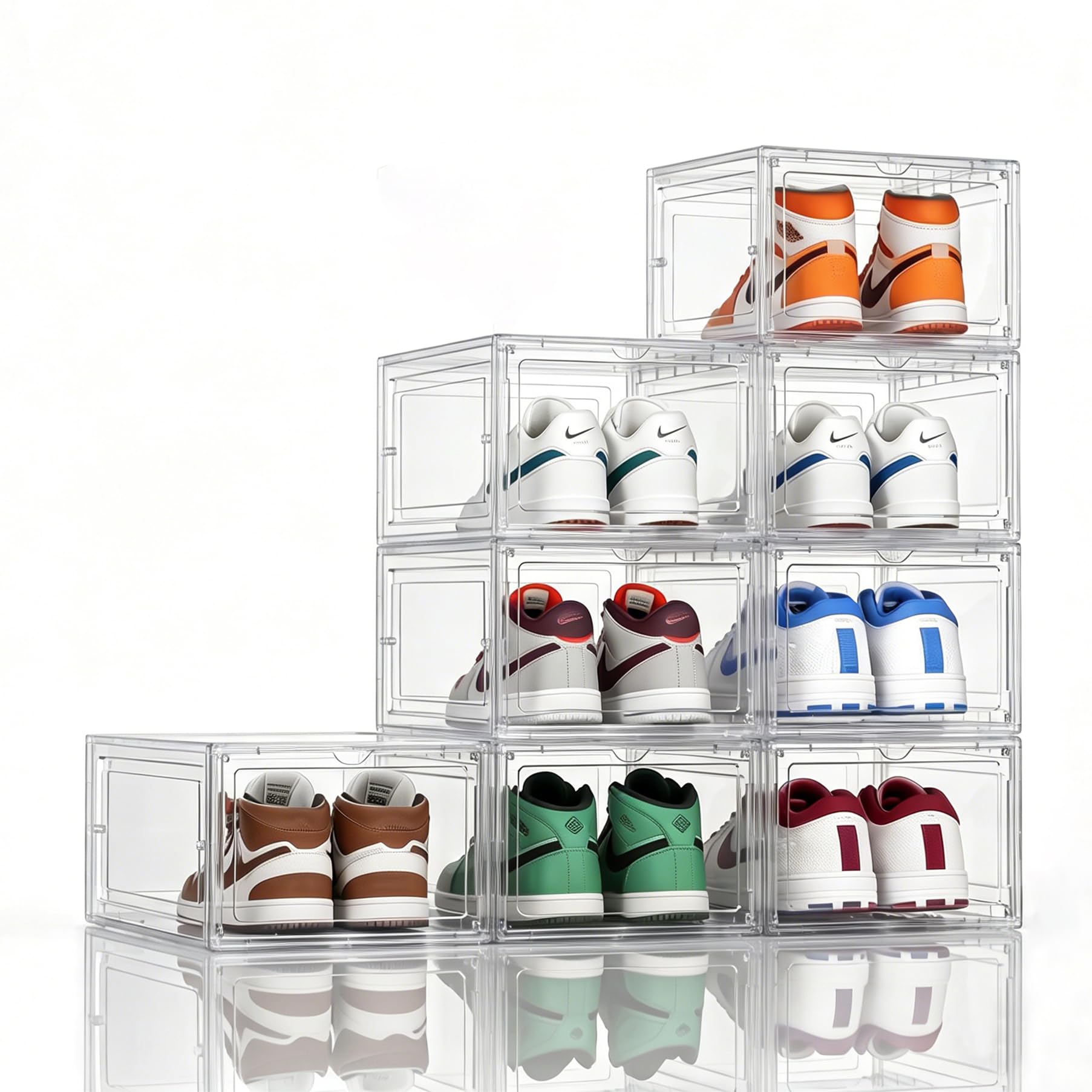 XL Shoe Storage Box Organizer (8 Count)