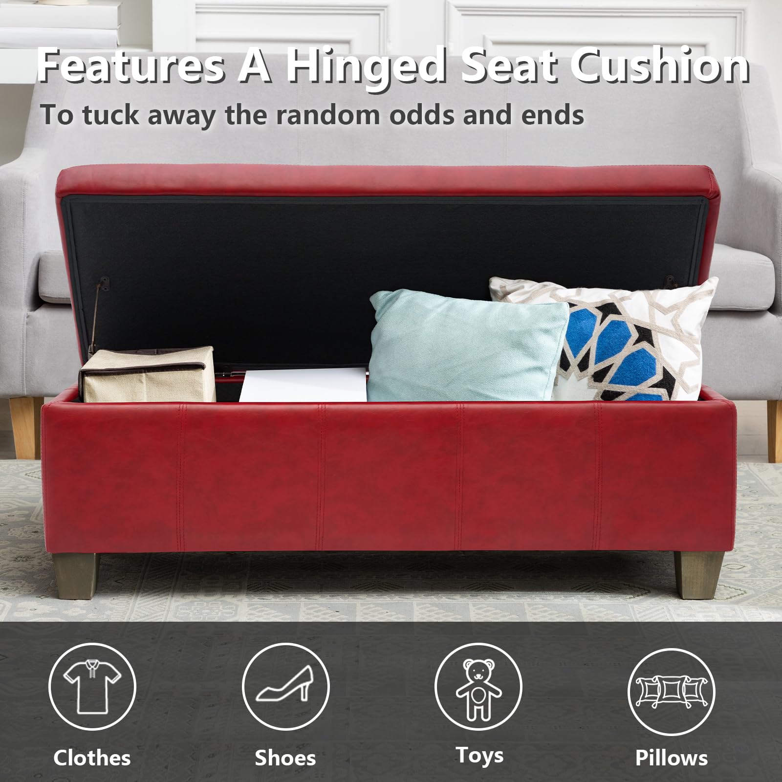 41" Storage Ottoman