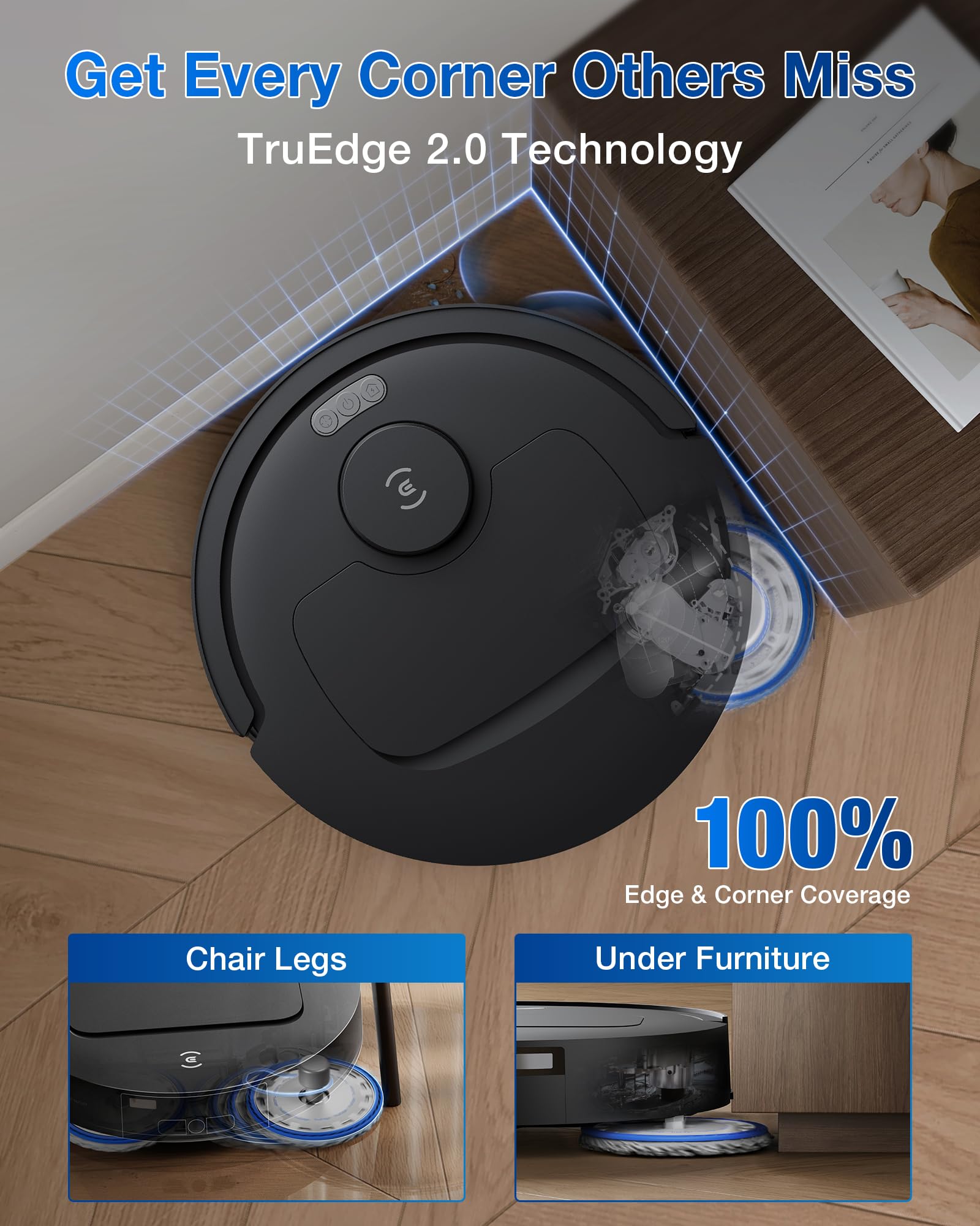 DEEBOT T30C Robot Vacuum and Mop