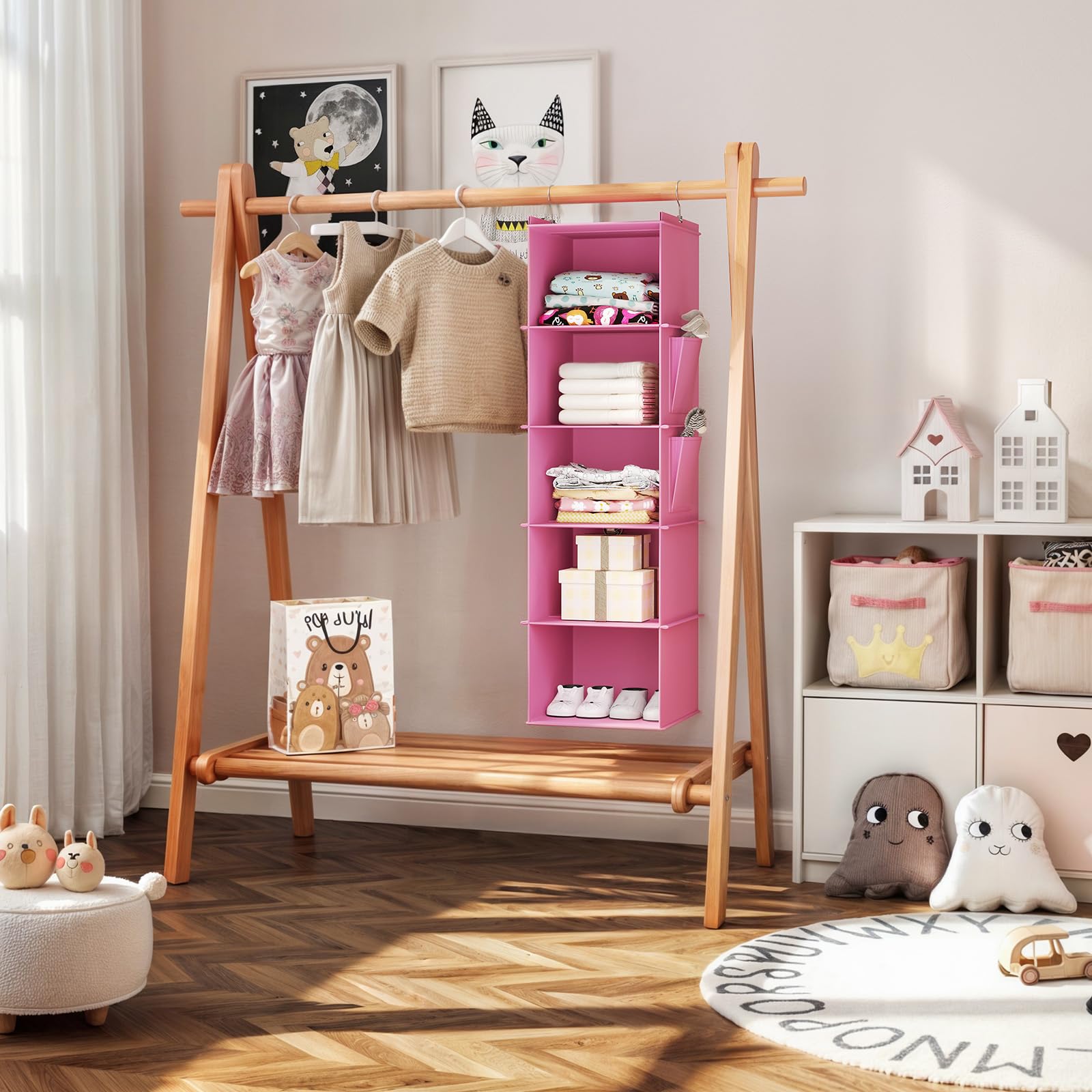 Hanging Closet Organizer and Storage (5 Count)