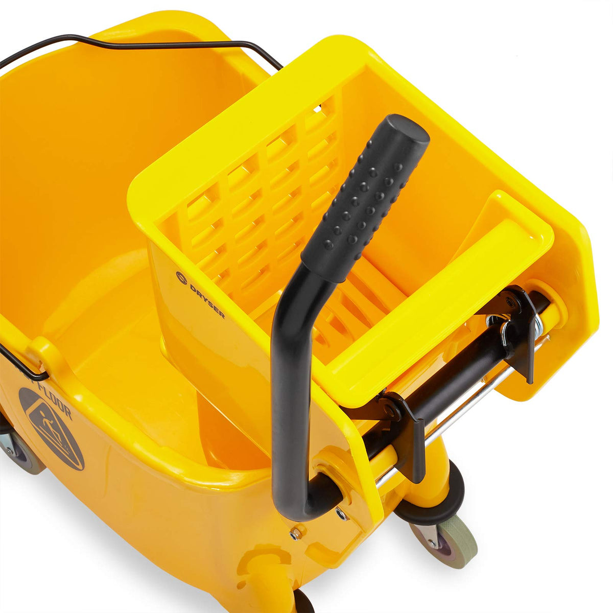 Commercial Side Press Wringer Combo Mop Bucket