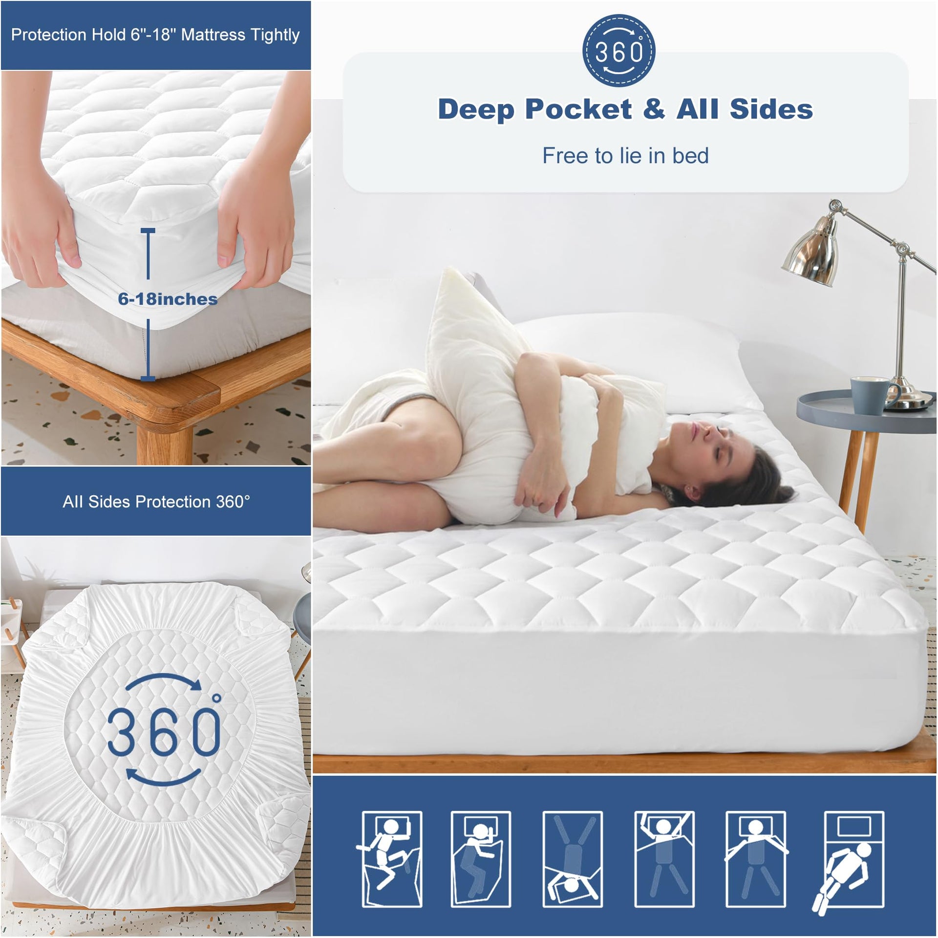 Twin Mattress Protector Waterproof