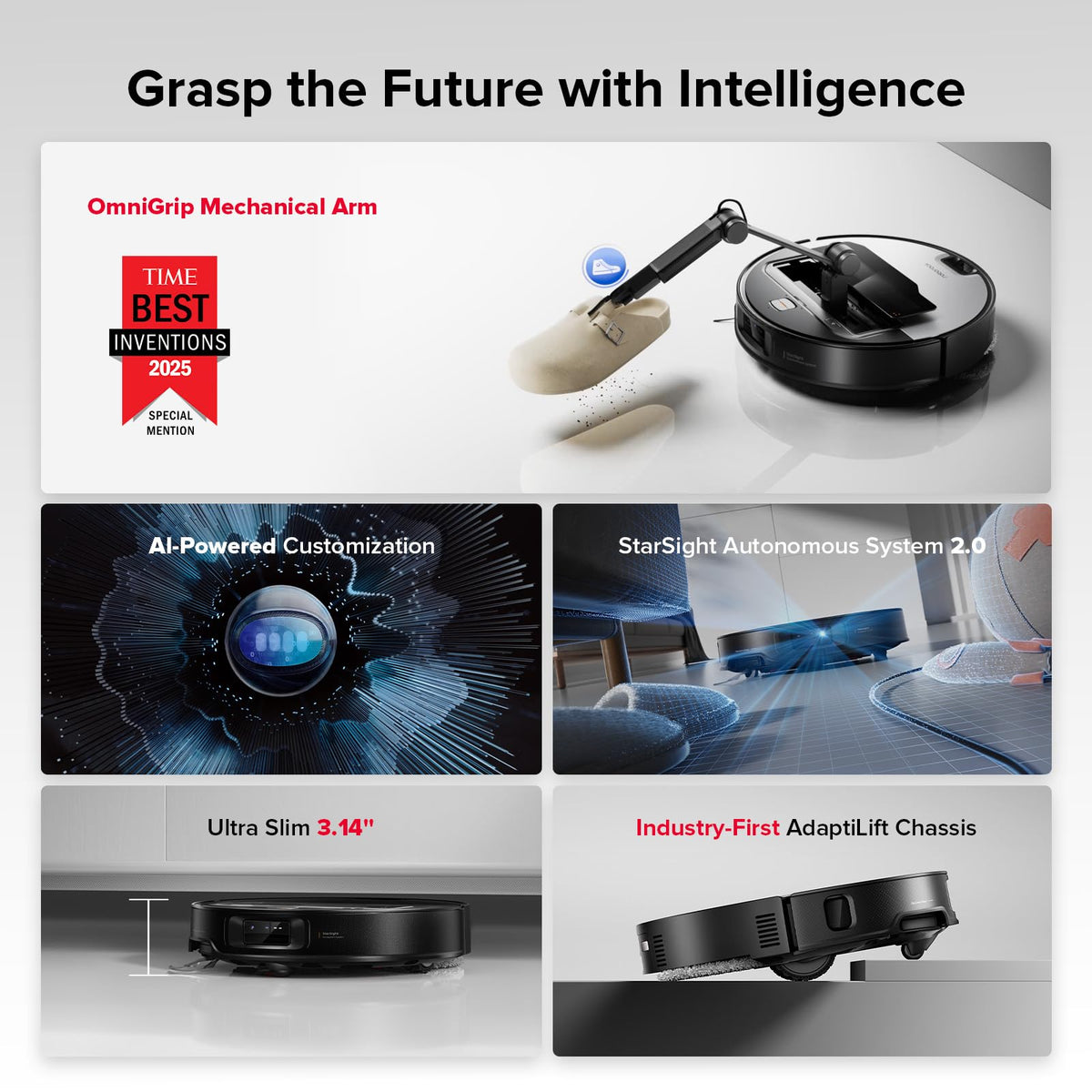 Saros Z70 Robot Vacuum and Mop