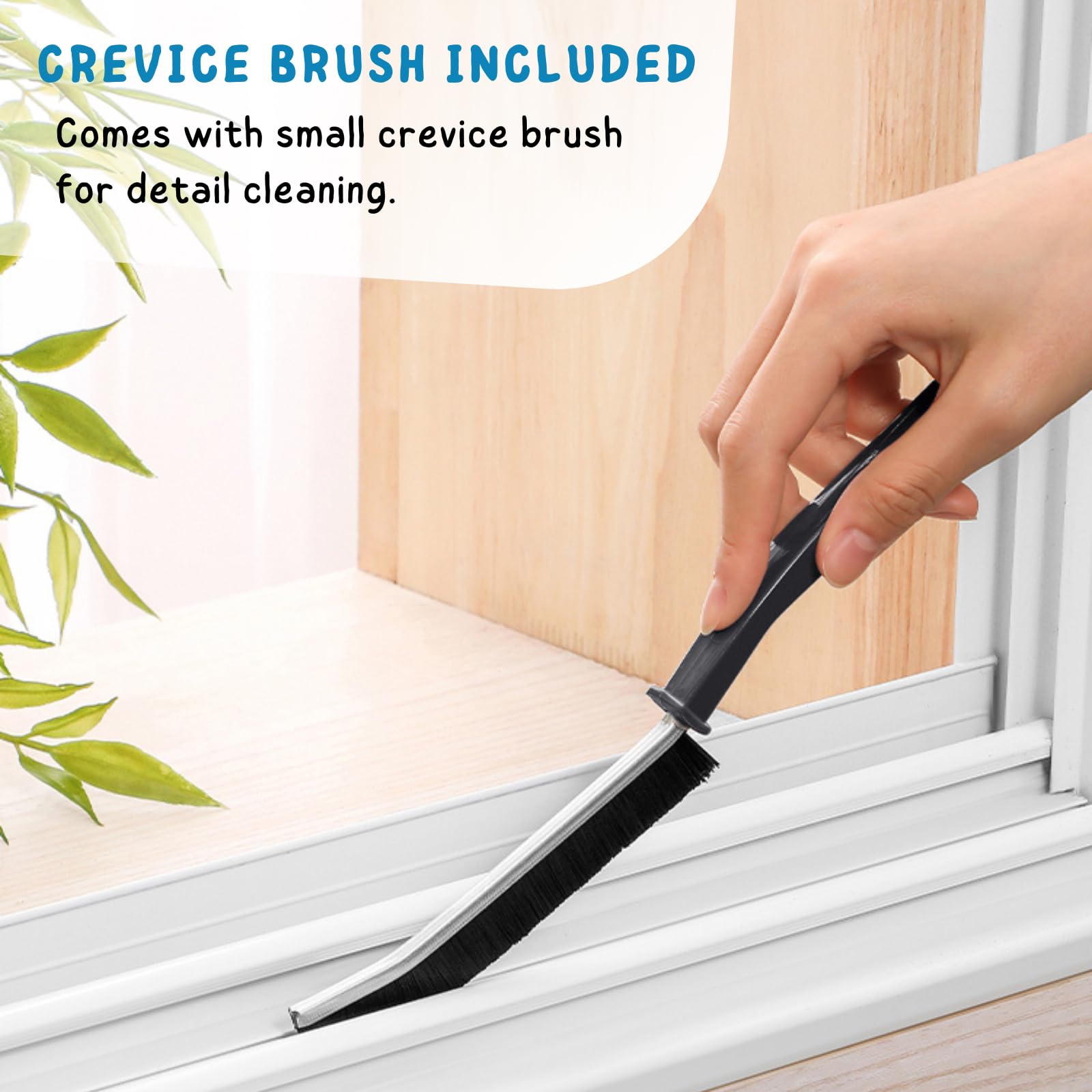 Deck Brush with Long Handle