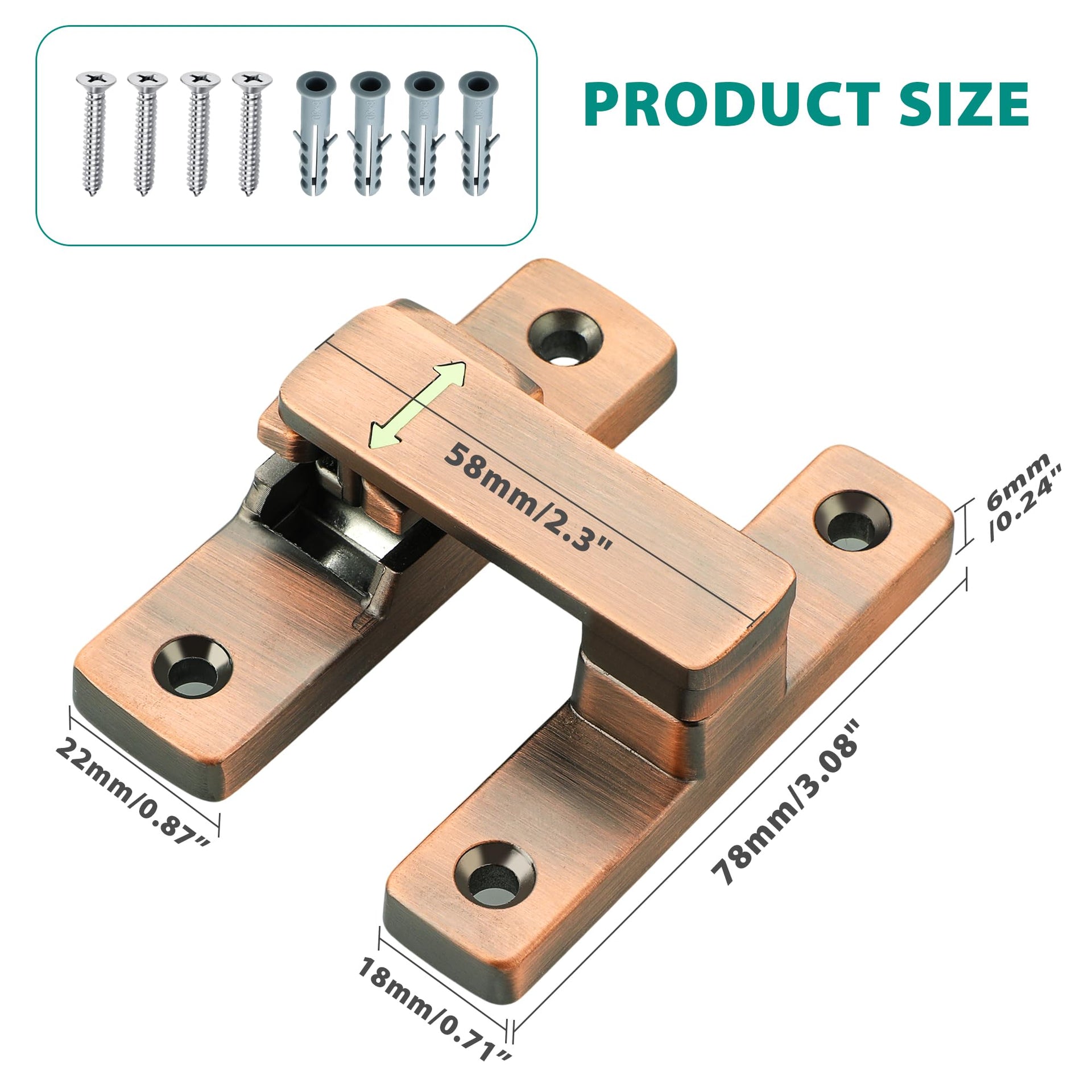 Barn Door Lock
