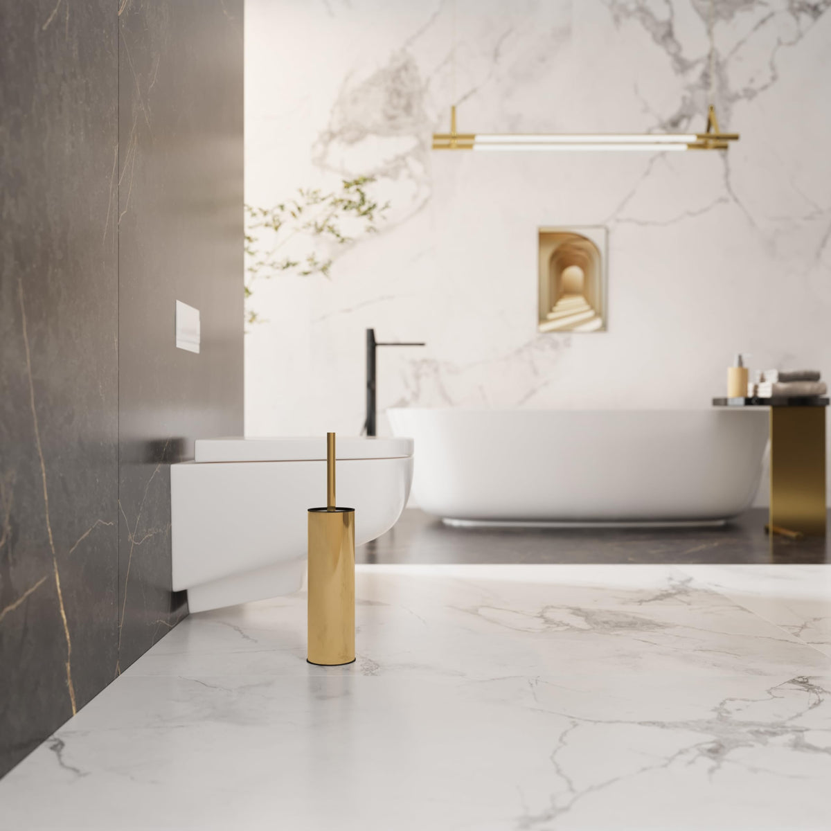 Toilet Brush and Holder
