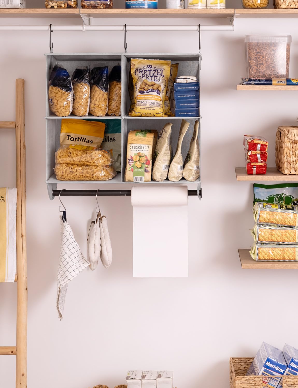 Hanging Closet Organizer with Rod