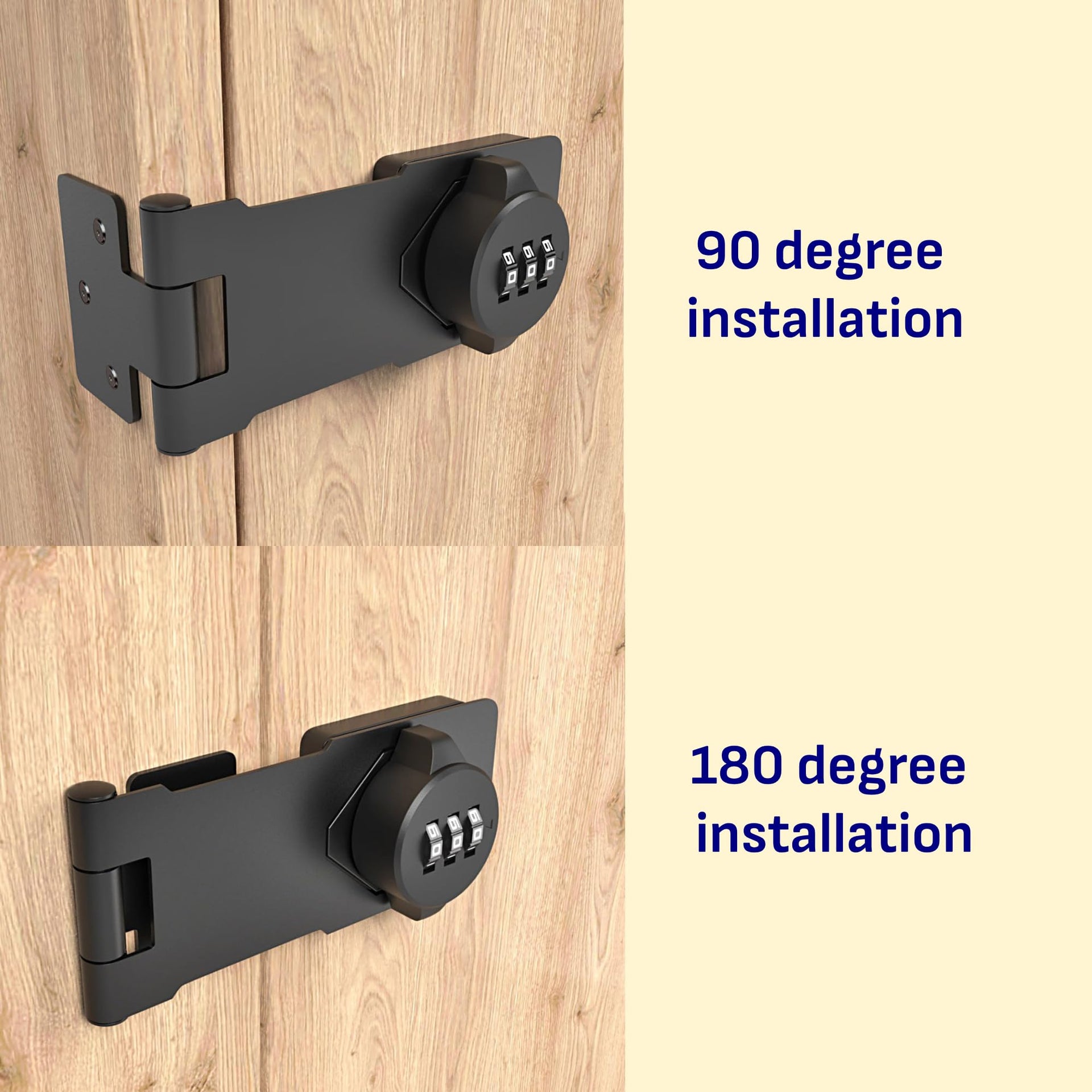 3 Digit Combination Lock