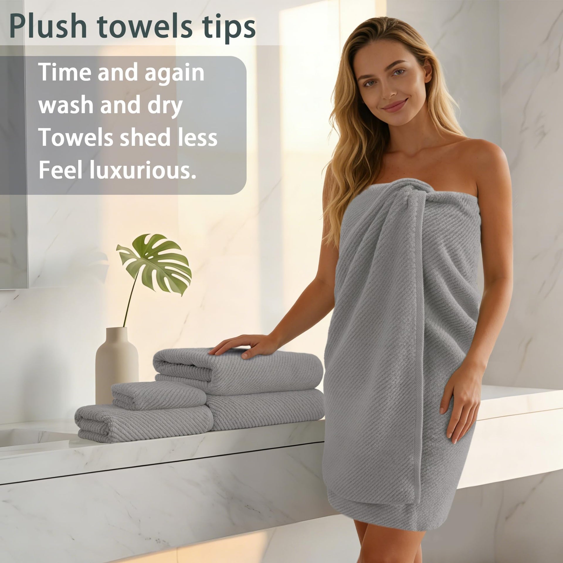 6PC Towel Set (6 Count)