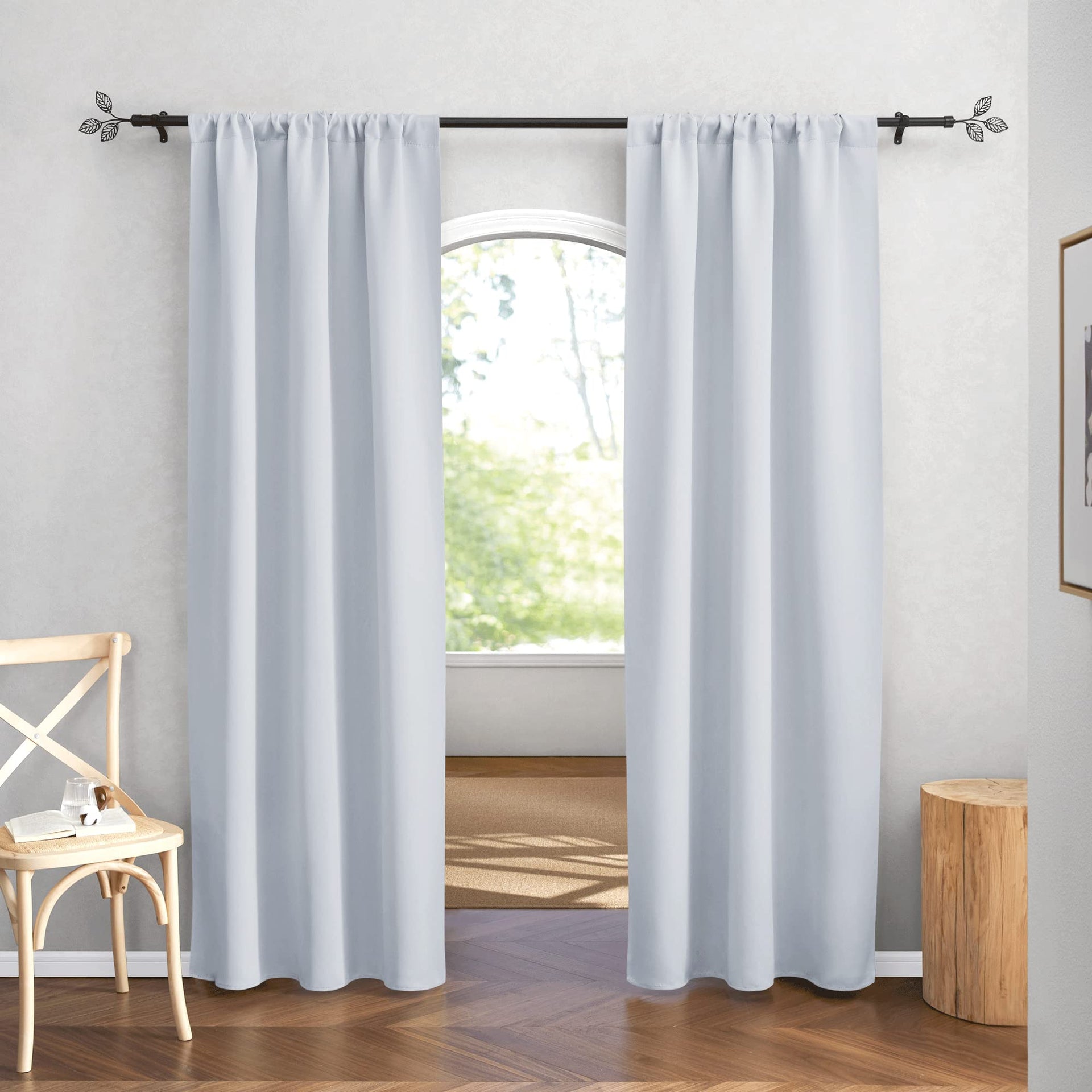 Curtains for Bedroom Living Room Dining Room Office 84 inches Long (2 Count)