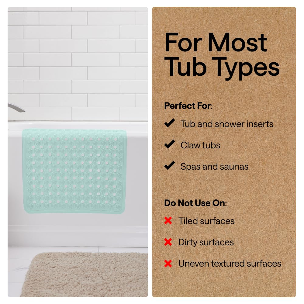 Patented Bath Tub Shower Mat
