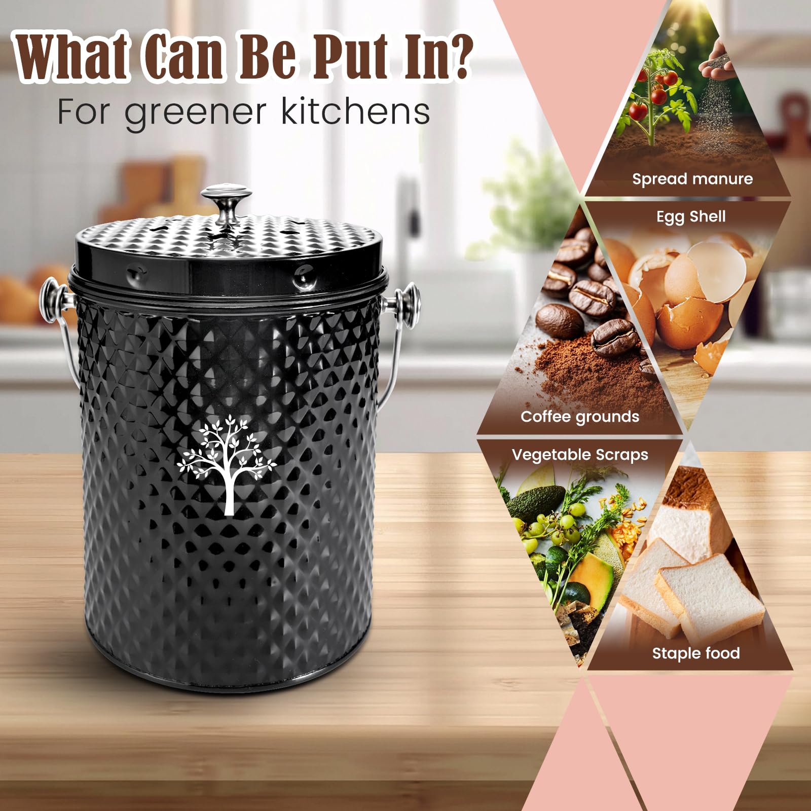 Countertop Compost Bin