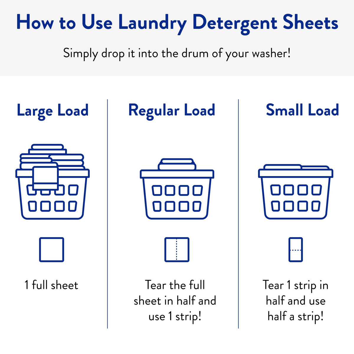 Laundry Detergent Sheets (32 Count)
