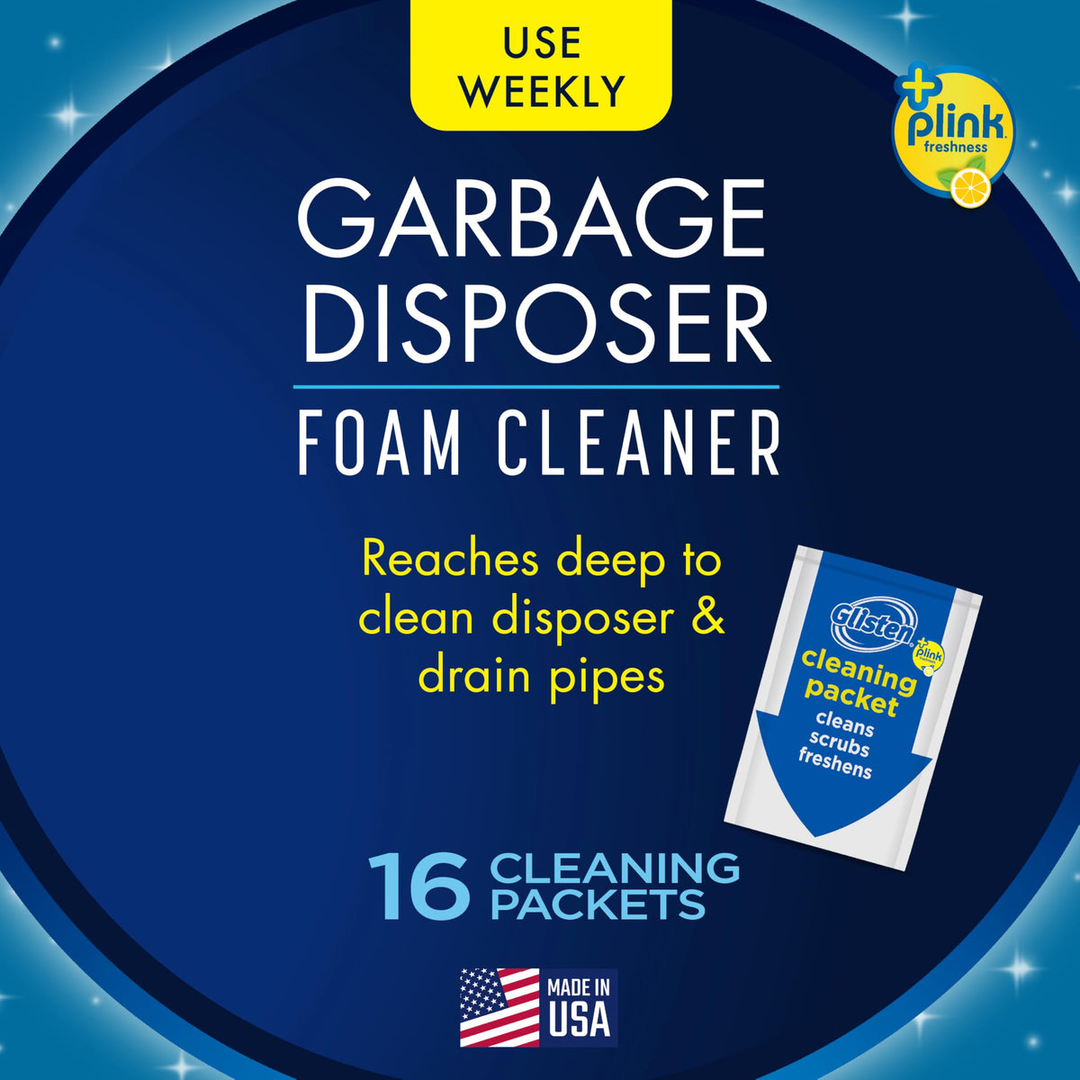 Garbage Disposer Cleaner (16 Count)