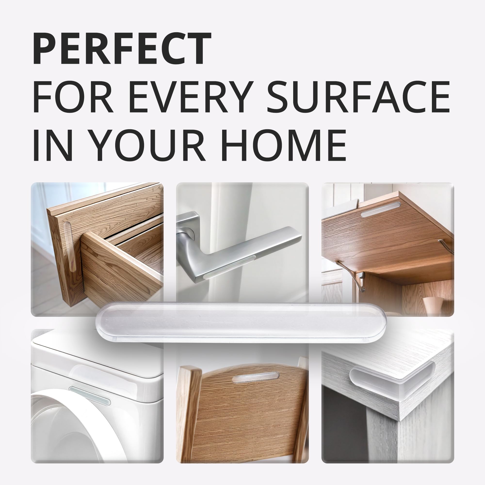 Cabinet Door Bumper Strips (40 Count)