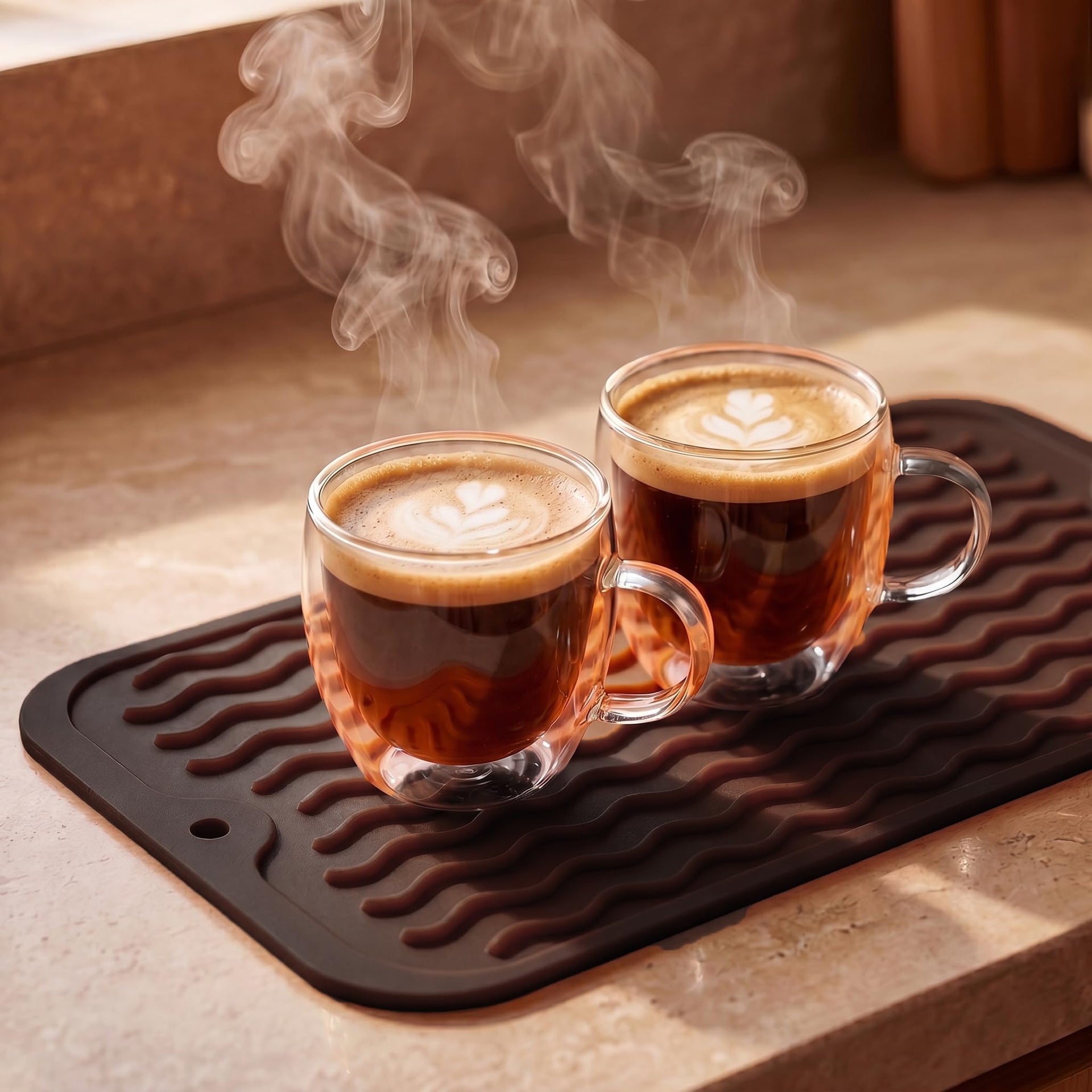 Silicone Dish Drying Mat for Multiple Usage