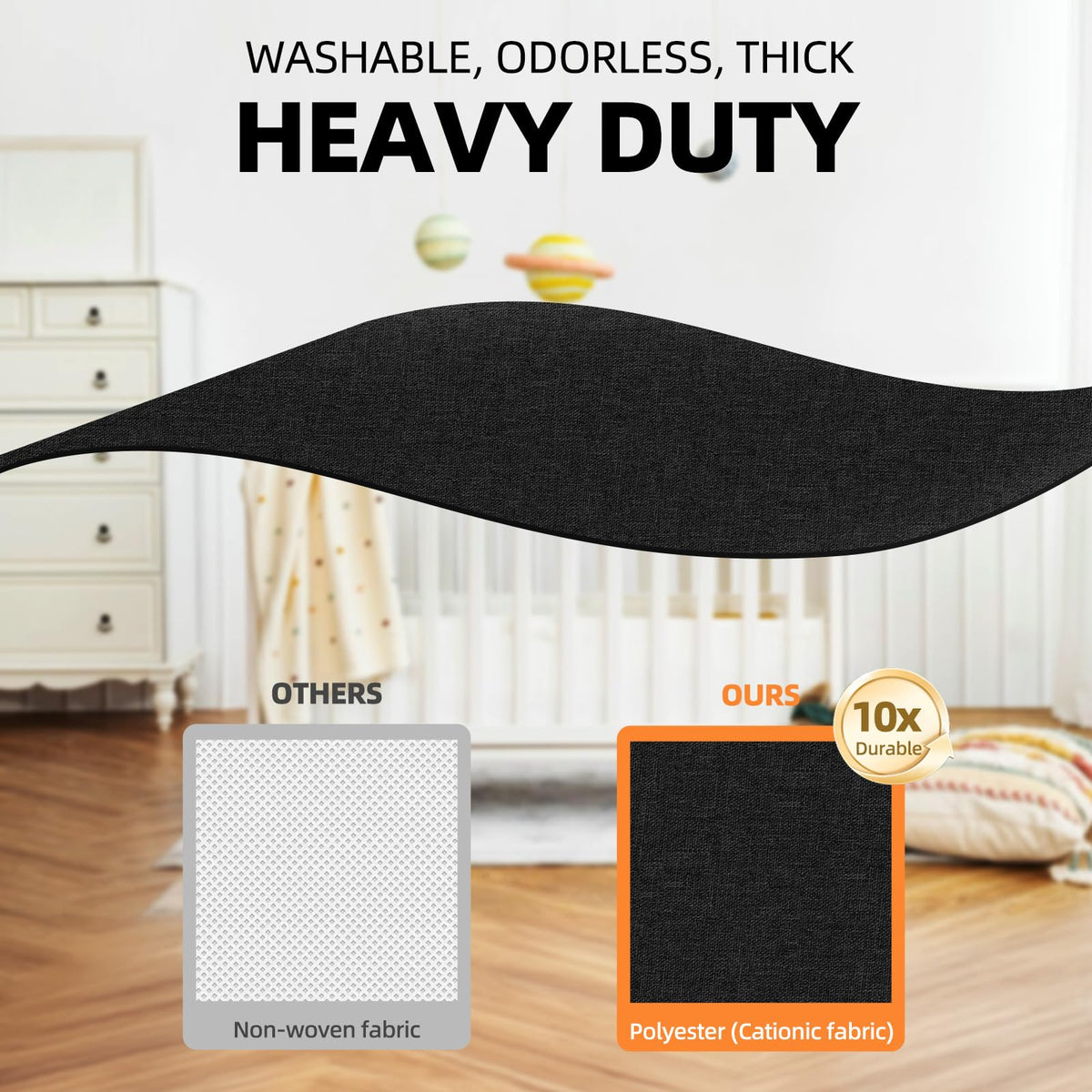 6 Pack Sock Underwear Drawer Organizer Dividers (6 Count)