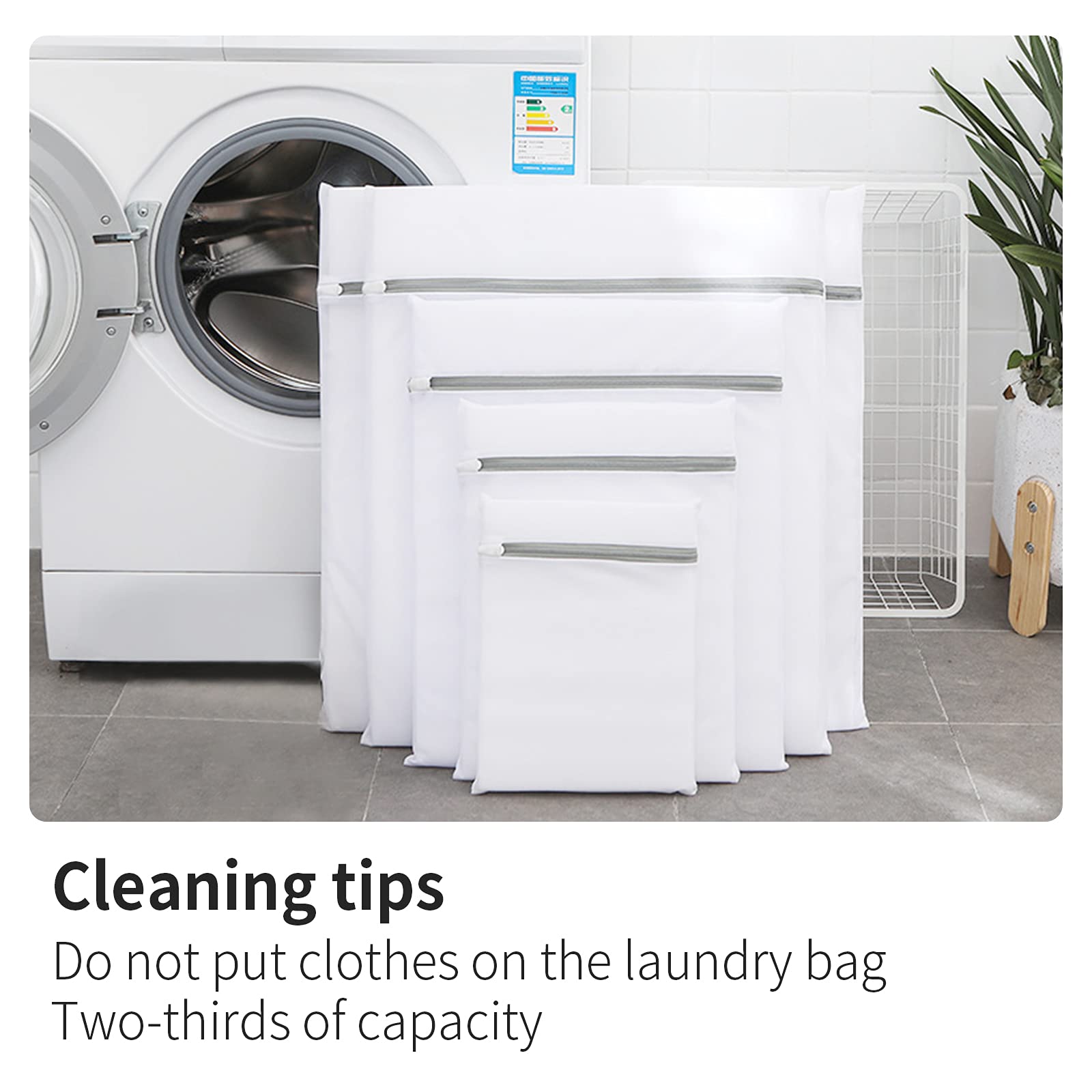 3 Pack Small Mesh Laundry Bags by MDSXO (3 Count)