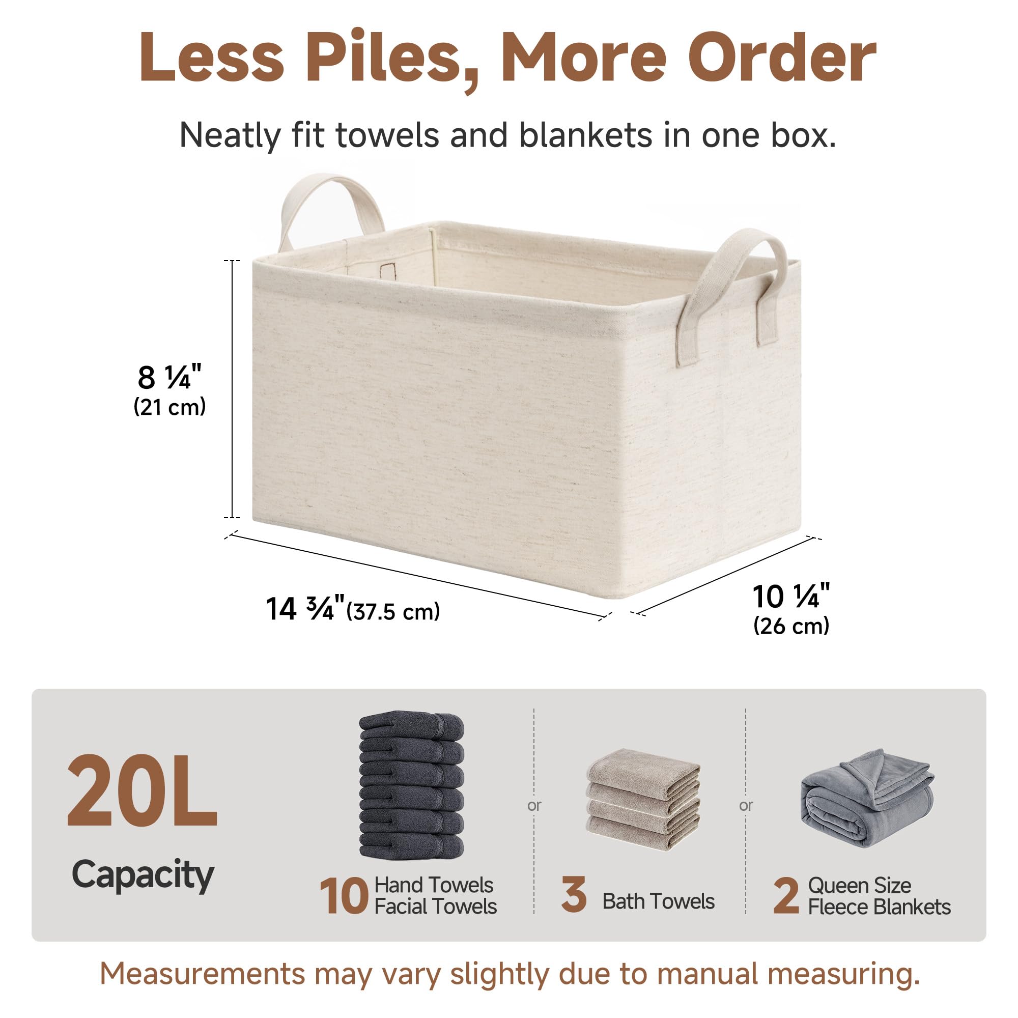 Fabric Storage Bins (2 Count)