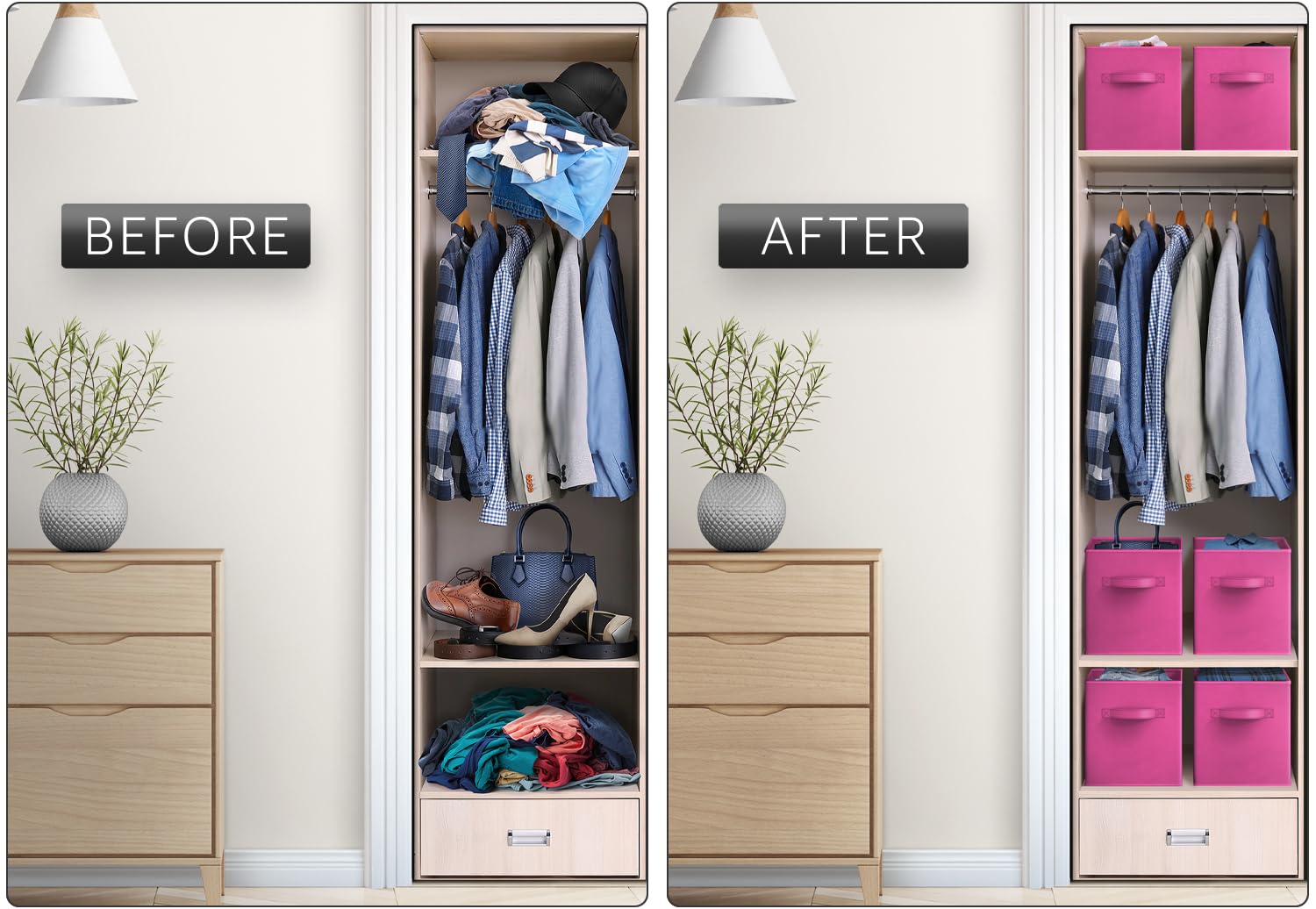 Fabric Storage Cubes